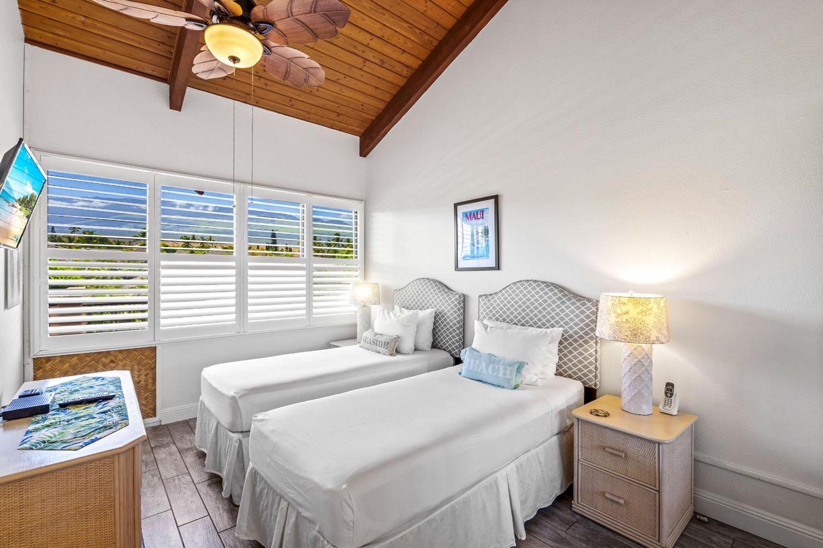 Discover Kamaole Sands 5-414: Penthouse Perfection w/Split AC, Ocean View, Wi-Fi