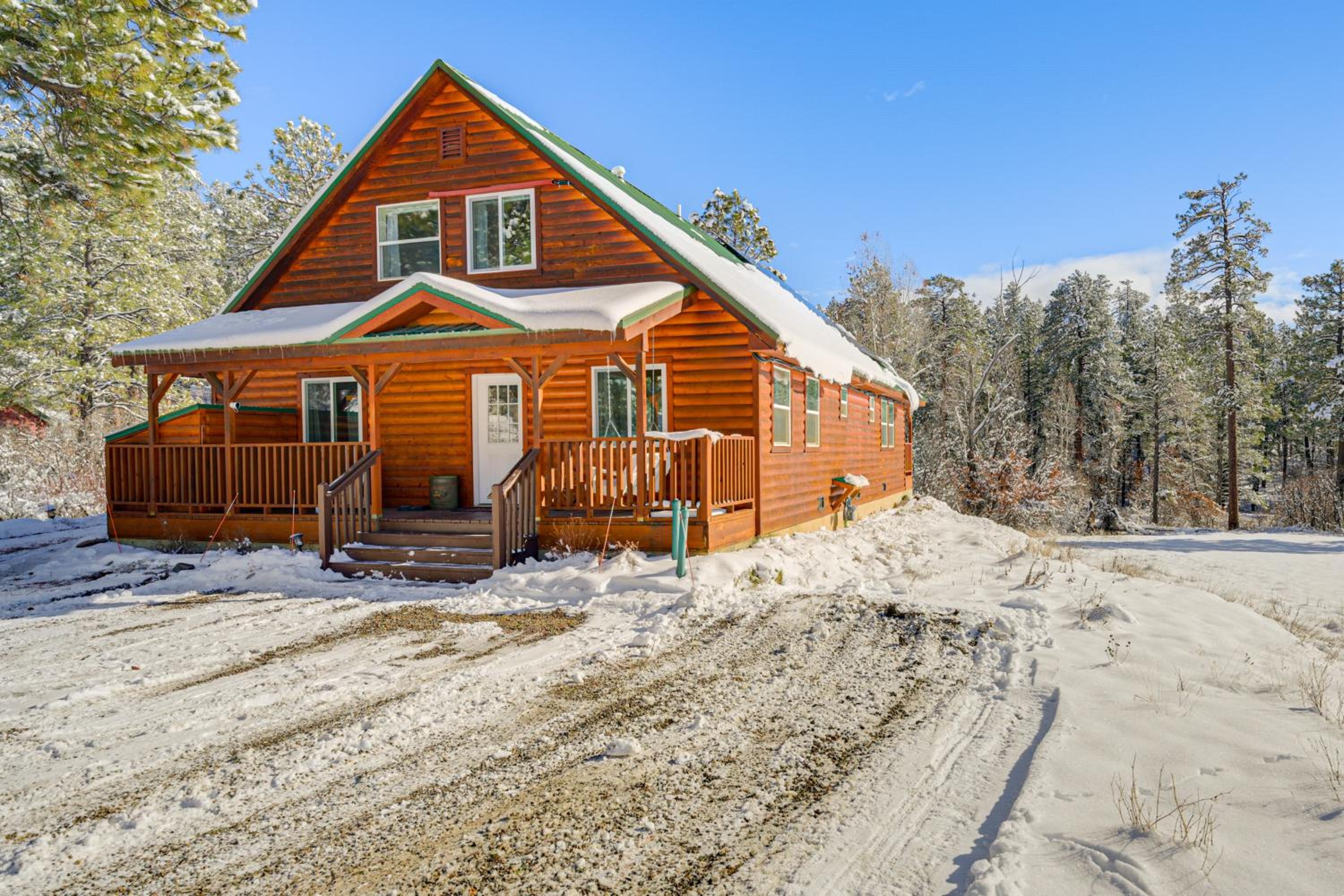 Ski, Hike and Relax Pagosa Springs Gem with Sauna!