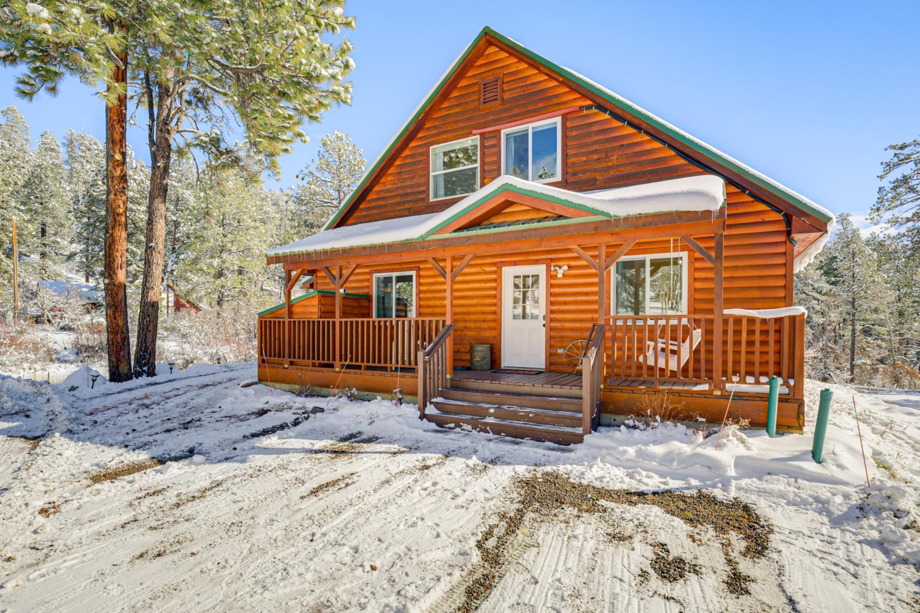 Ski, Hike and Relax Pagosa Springs Gem with Sauna!