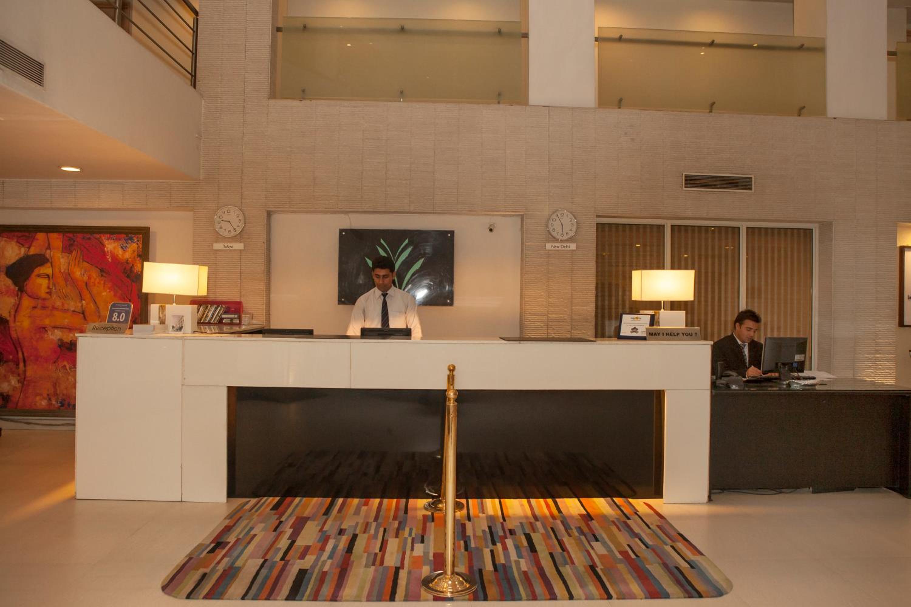 hotel reception