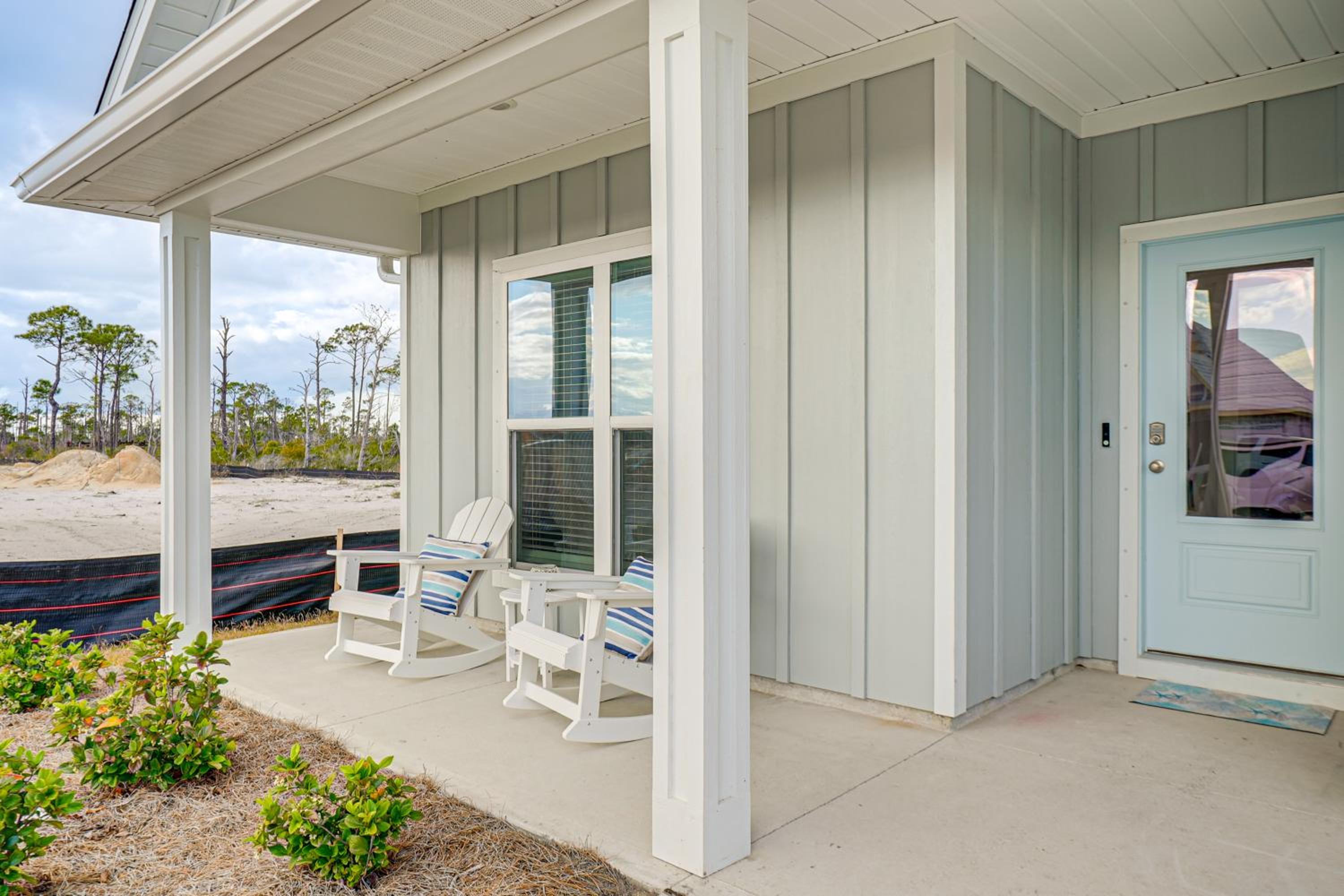 Unwind Poolside and Walk to Ocean! Port St Joe Home