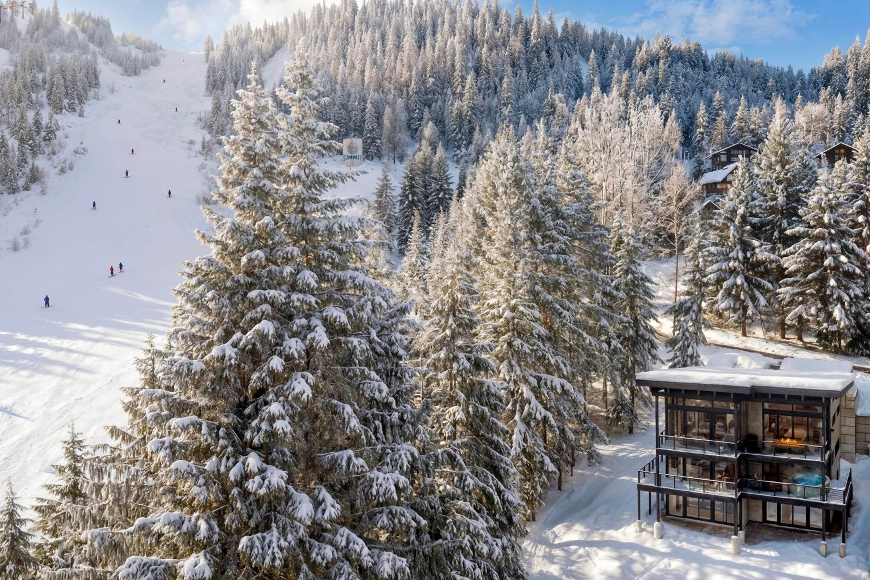 Ski In and Out The Mountainside House with Hot Tub!