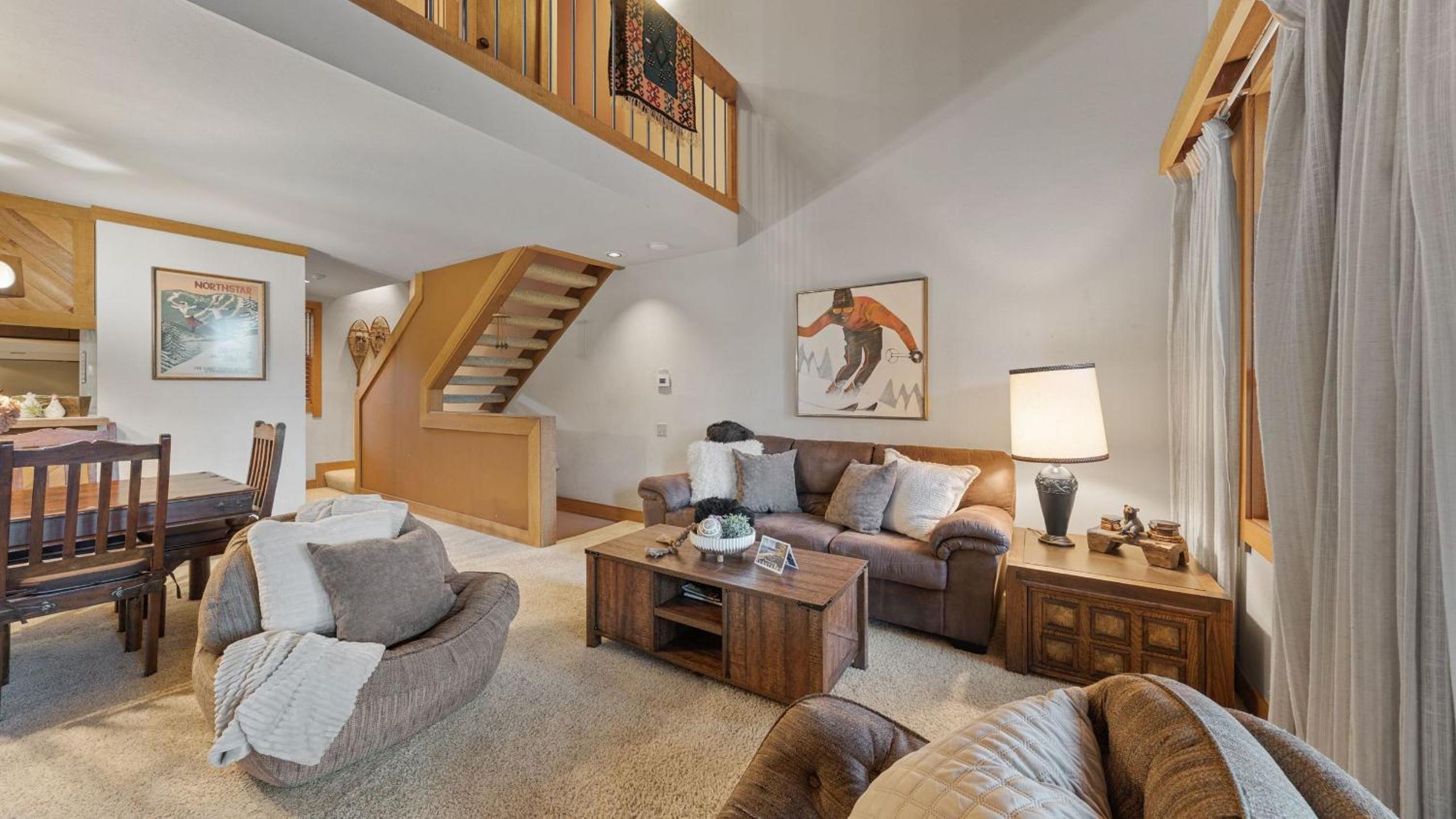 Unique Northstar Cabin w Fireplace Minutes to Skiing Trails and Town Alpine Bend by AvantStay