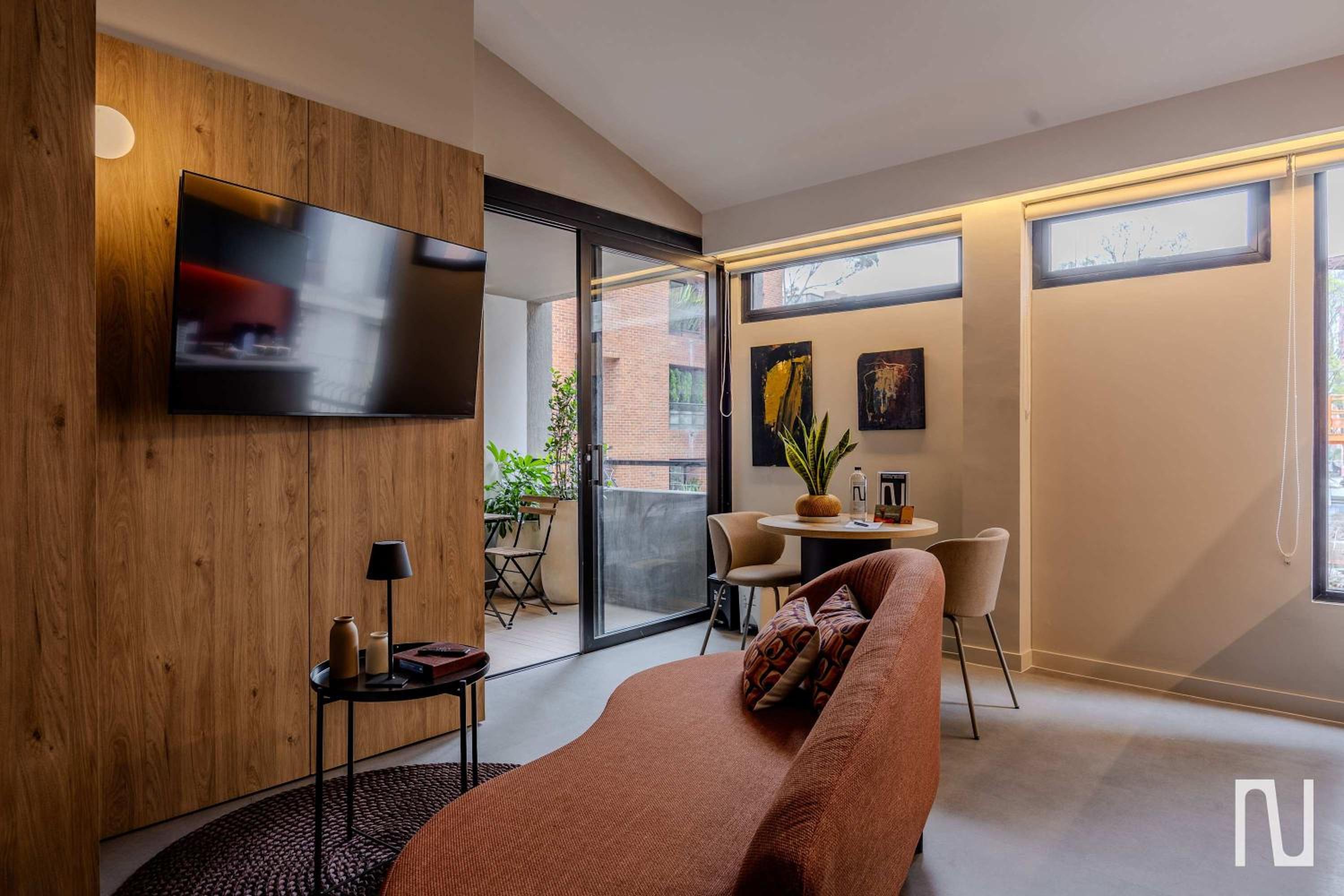 NOK Cozy 1BR Retreat with Terrace at bogota