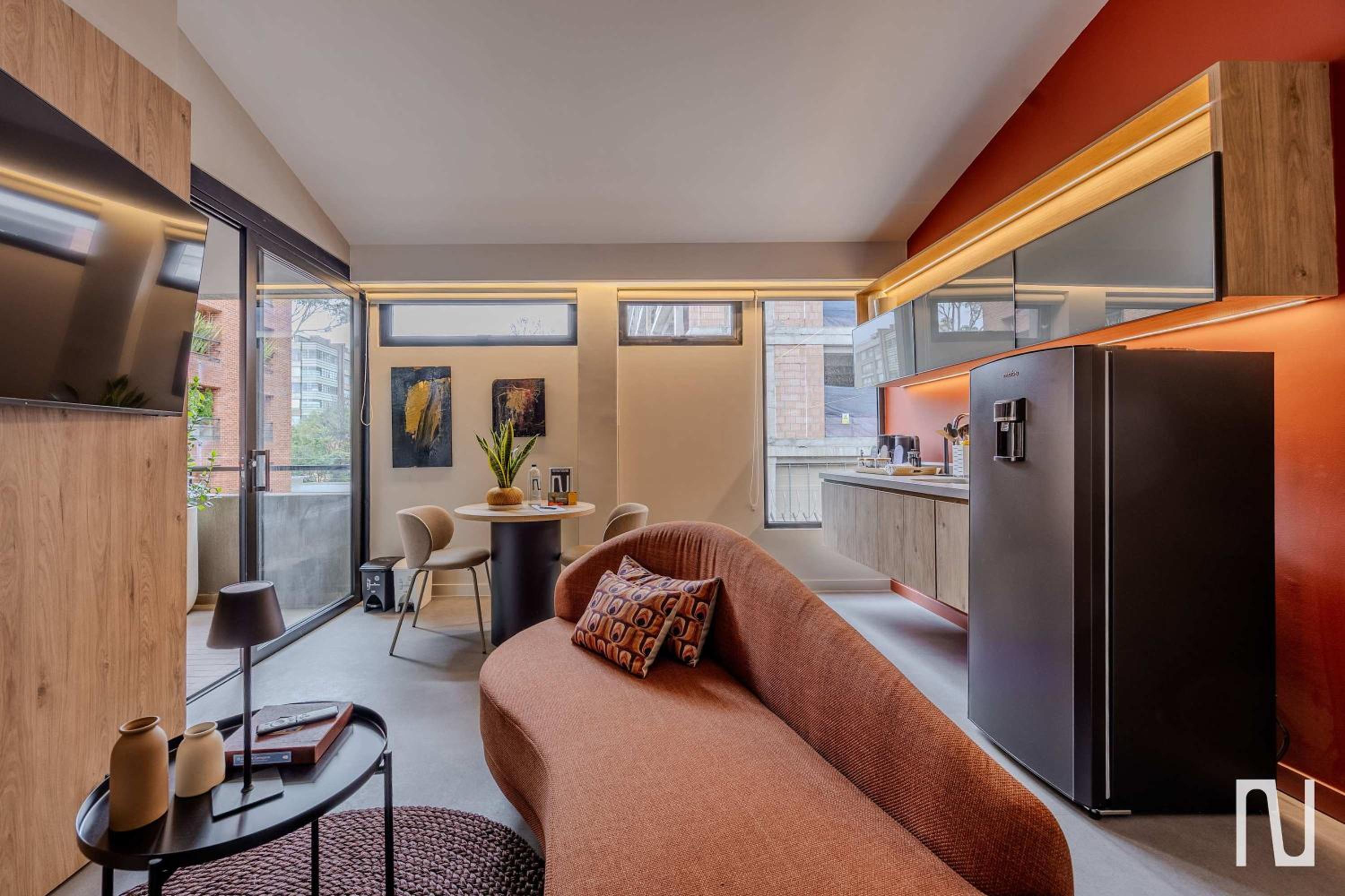 NOK Cozy 1BR Retreat with Terrace at bogota