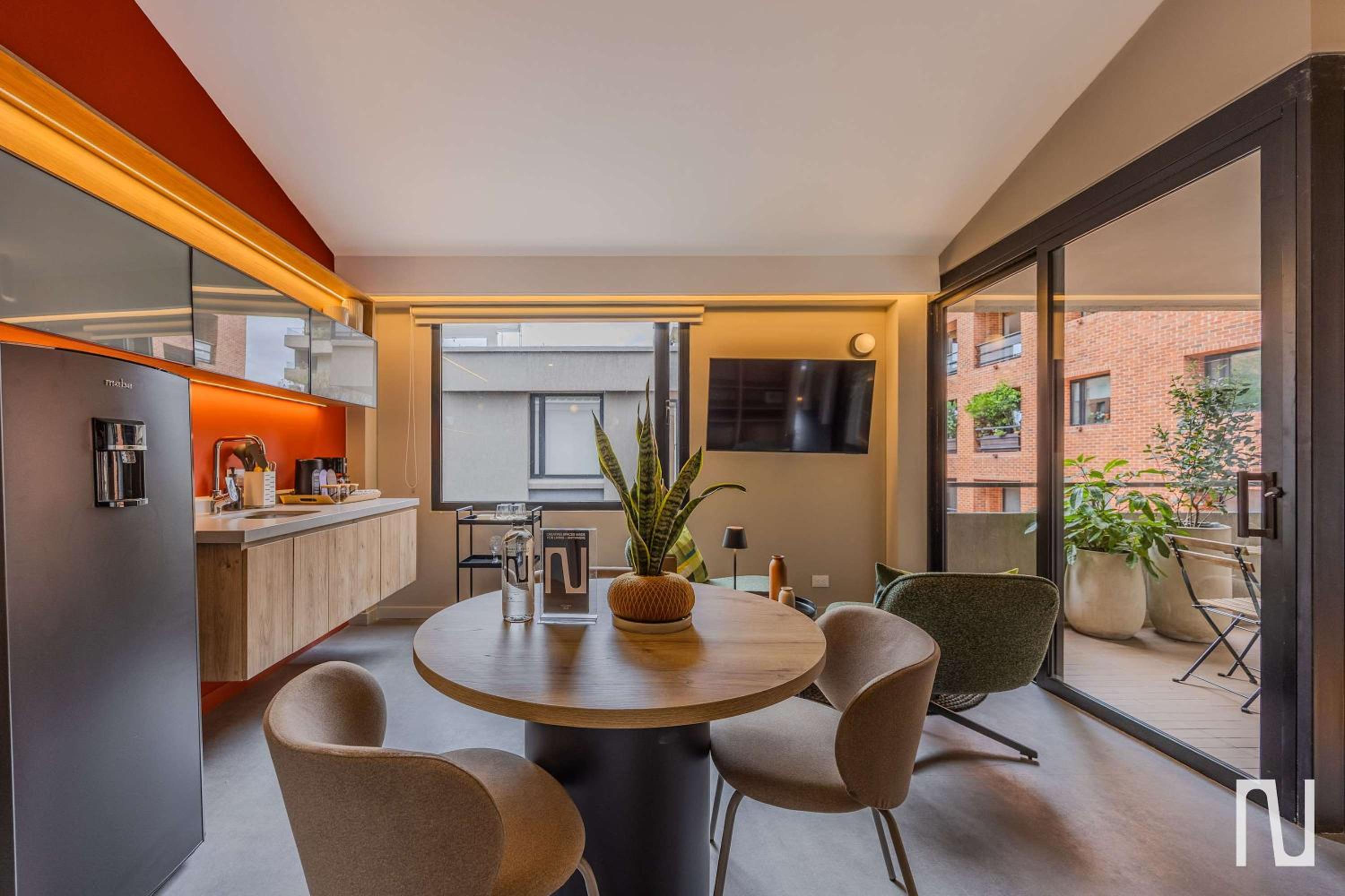 NOK Cozy 2BR Apartment with Terrace at Bogota
