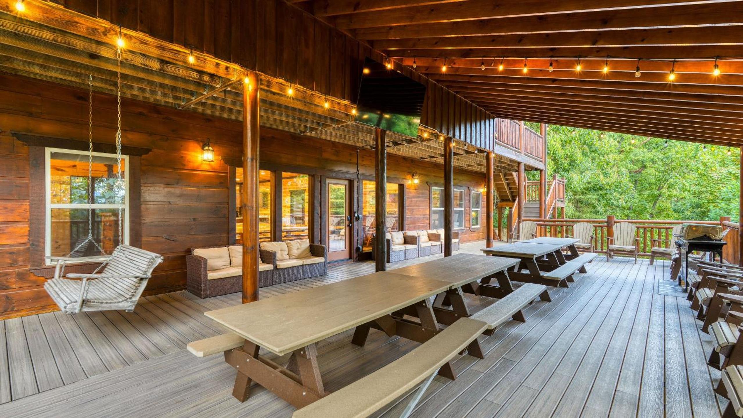 16 Guests Indoor Pool Theater Game Room in the Smokies Buckskin by AvantStay