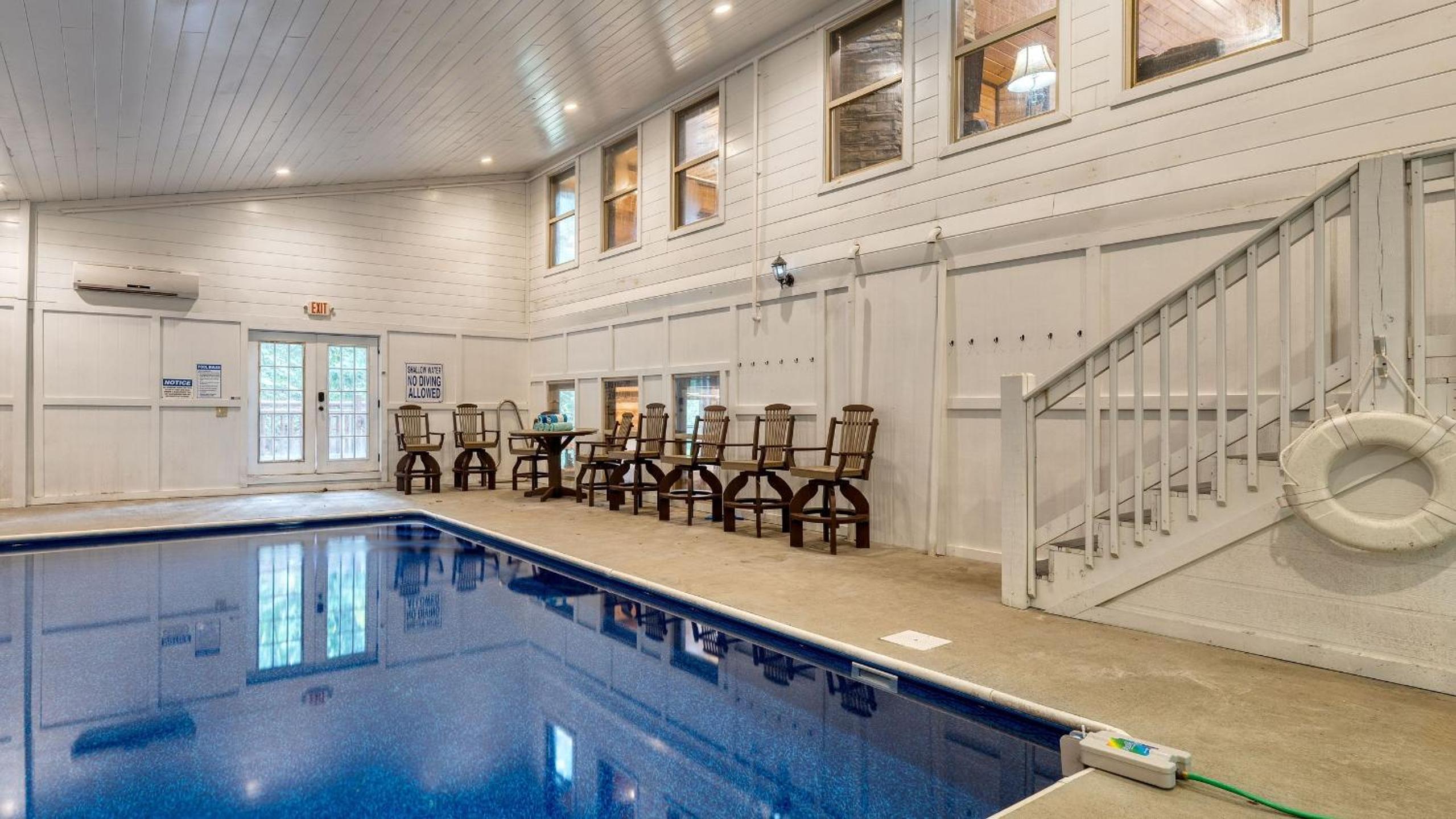 16 Guests Indoor Pool Theater Game Room in the Smokies Buckskin by AvantStay