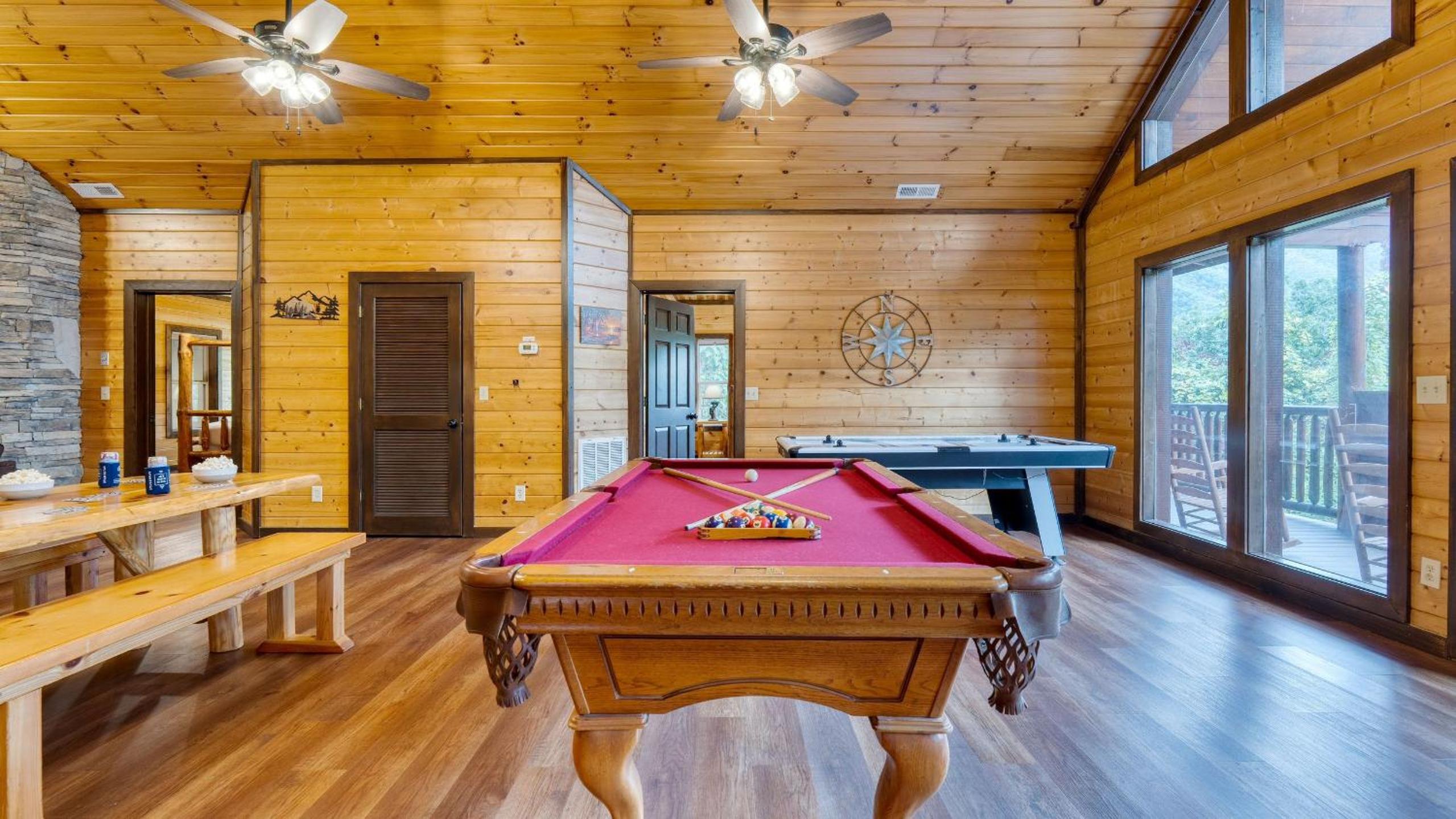 16 Guests Indoor Pool Theater Game Room in the Smokies Buckskin by AvantStay
