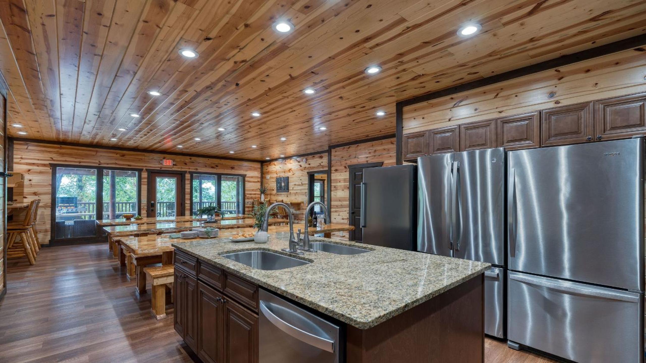 16 Guests Indoor Pool Theater Game Room in the Smokies Buckskin by AvantStay