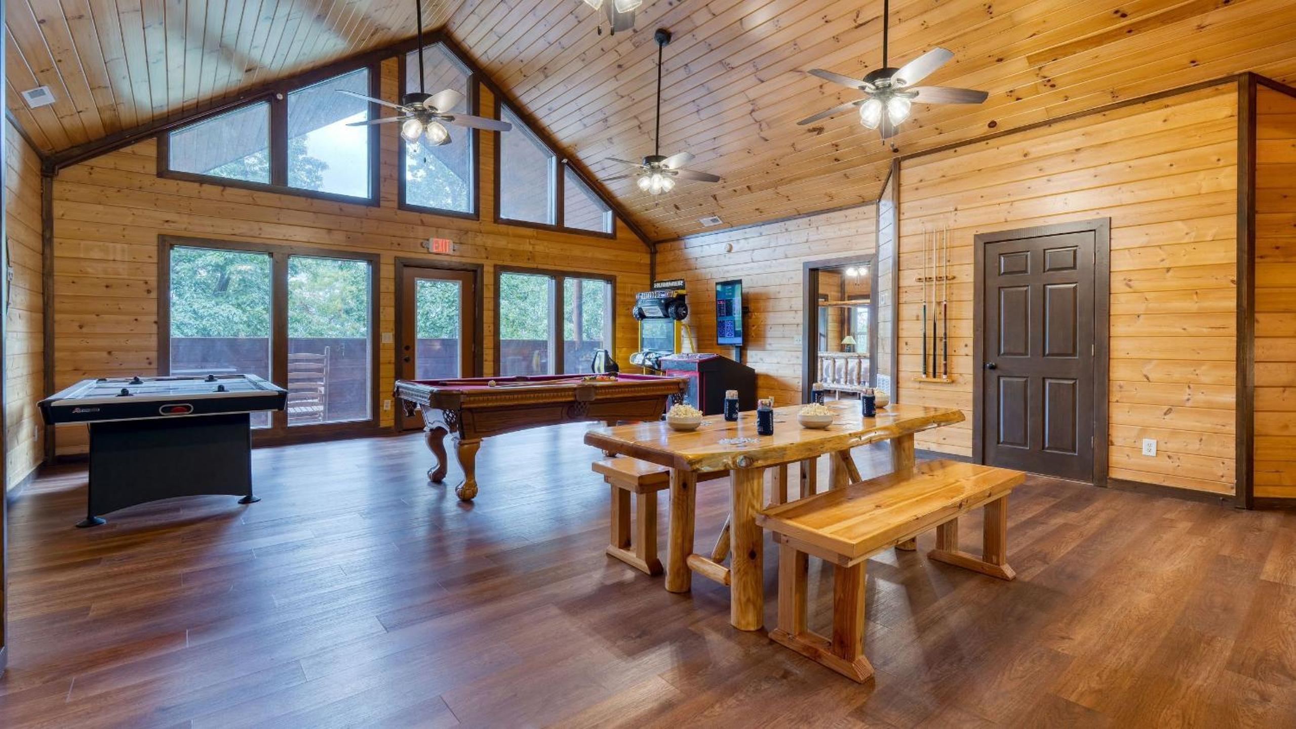 16 Guests Indoor Pool Theater Game Room in the Smokies Buckskin by AvantStay