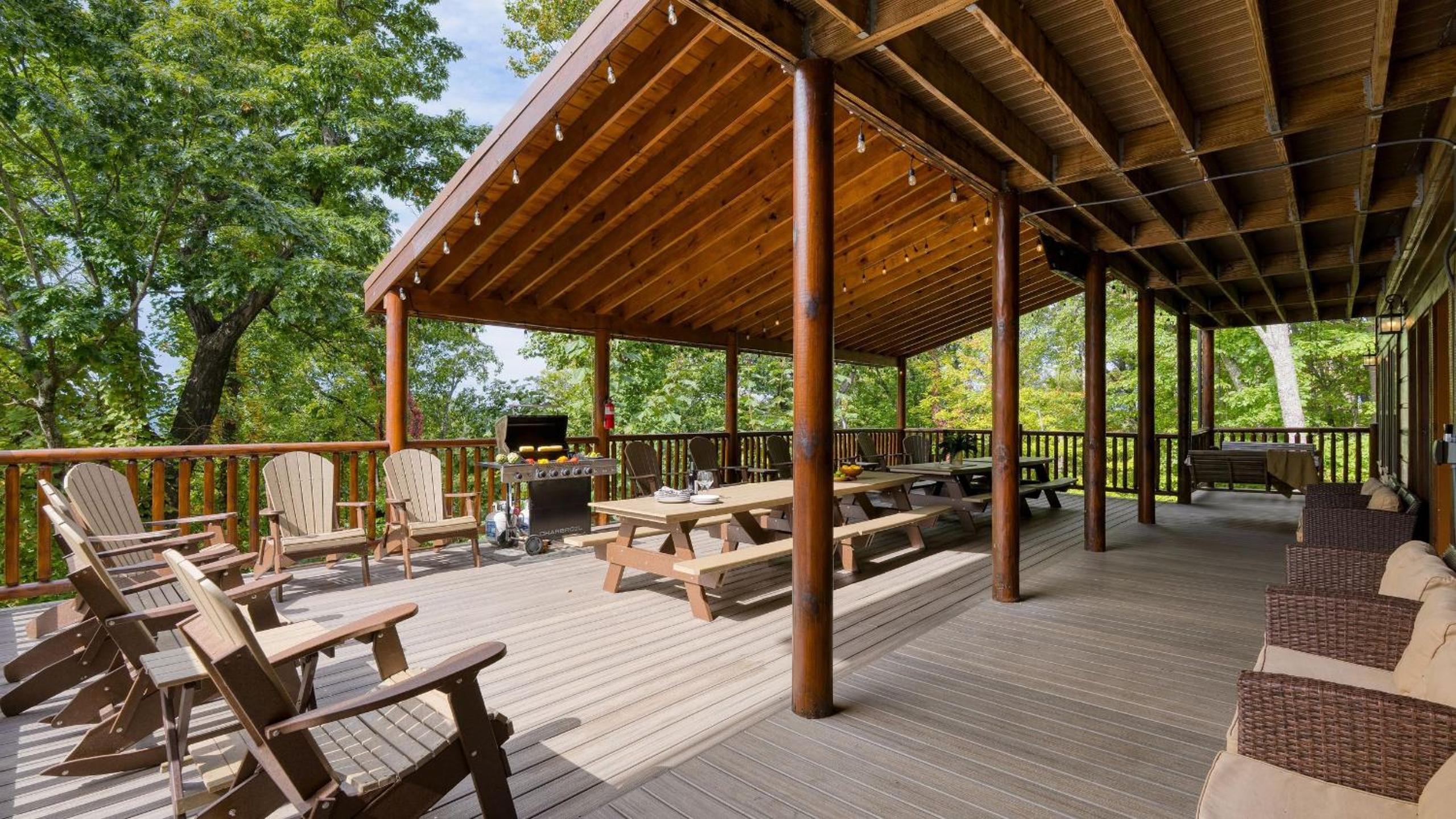 16 Guests Indoor Pool Theater Game Room in the Smokies Buckskin by AvantStay