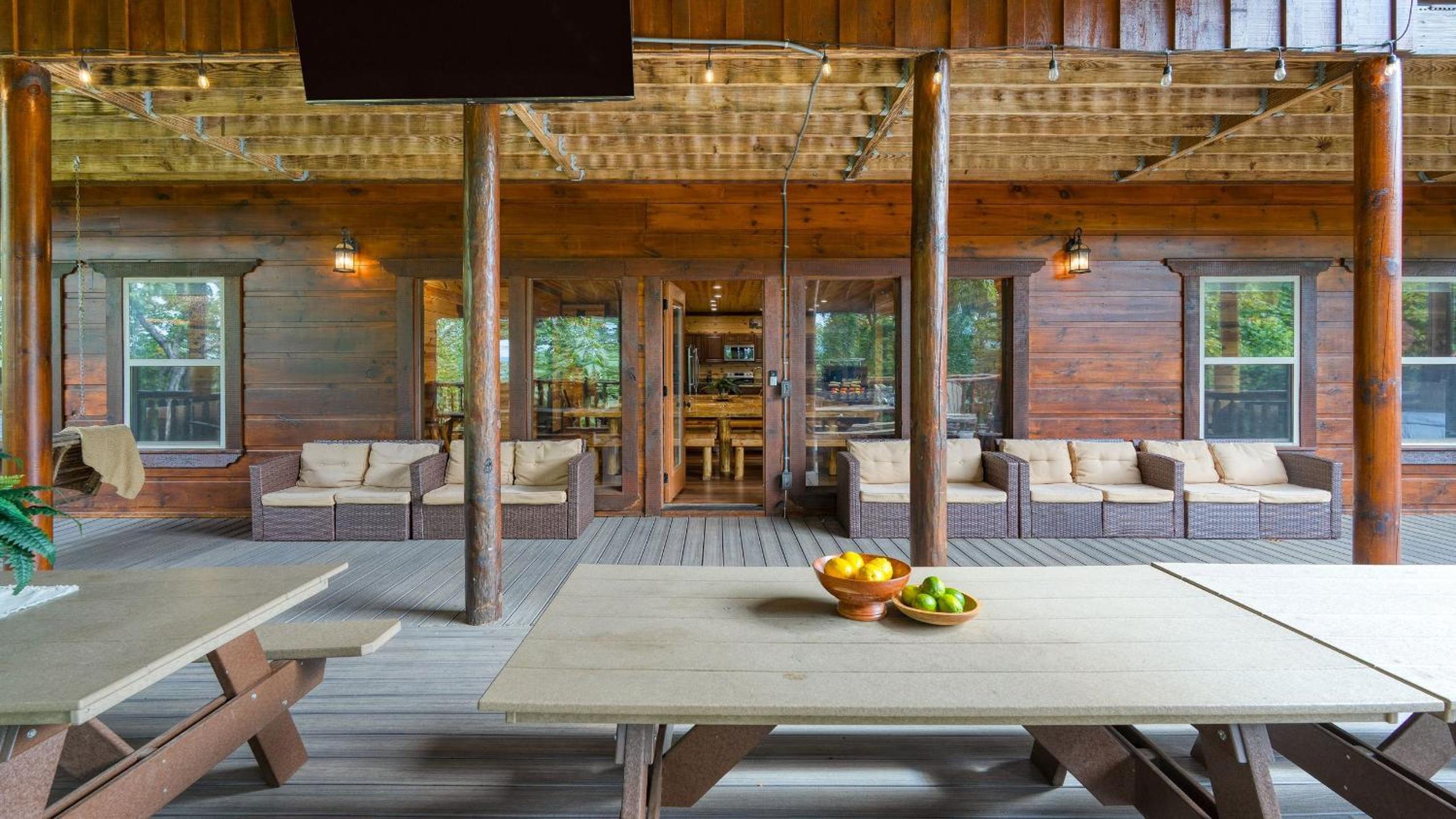 16 Guests Indoor Pool Theater Game Room in the Smokies Buckskin by AvantStay