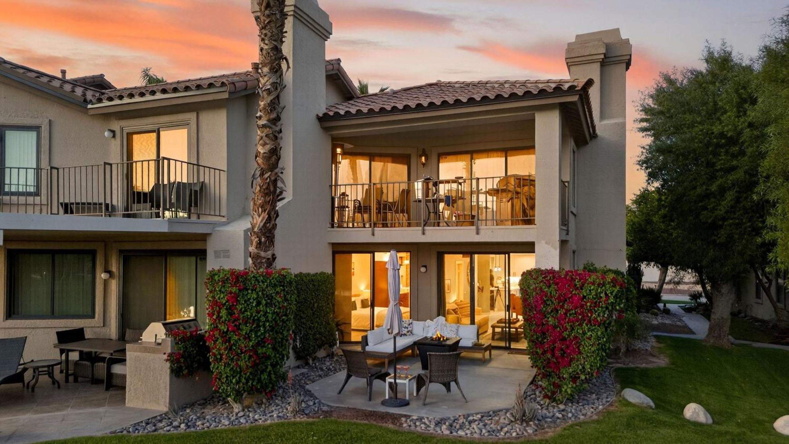 Palm Desert Fairway Condo with Firepit Grill Views Fairway Vista by AvantStay
