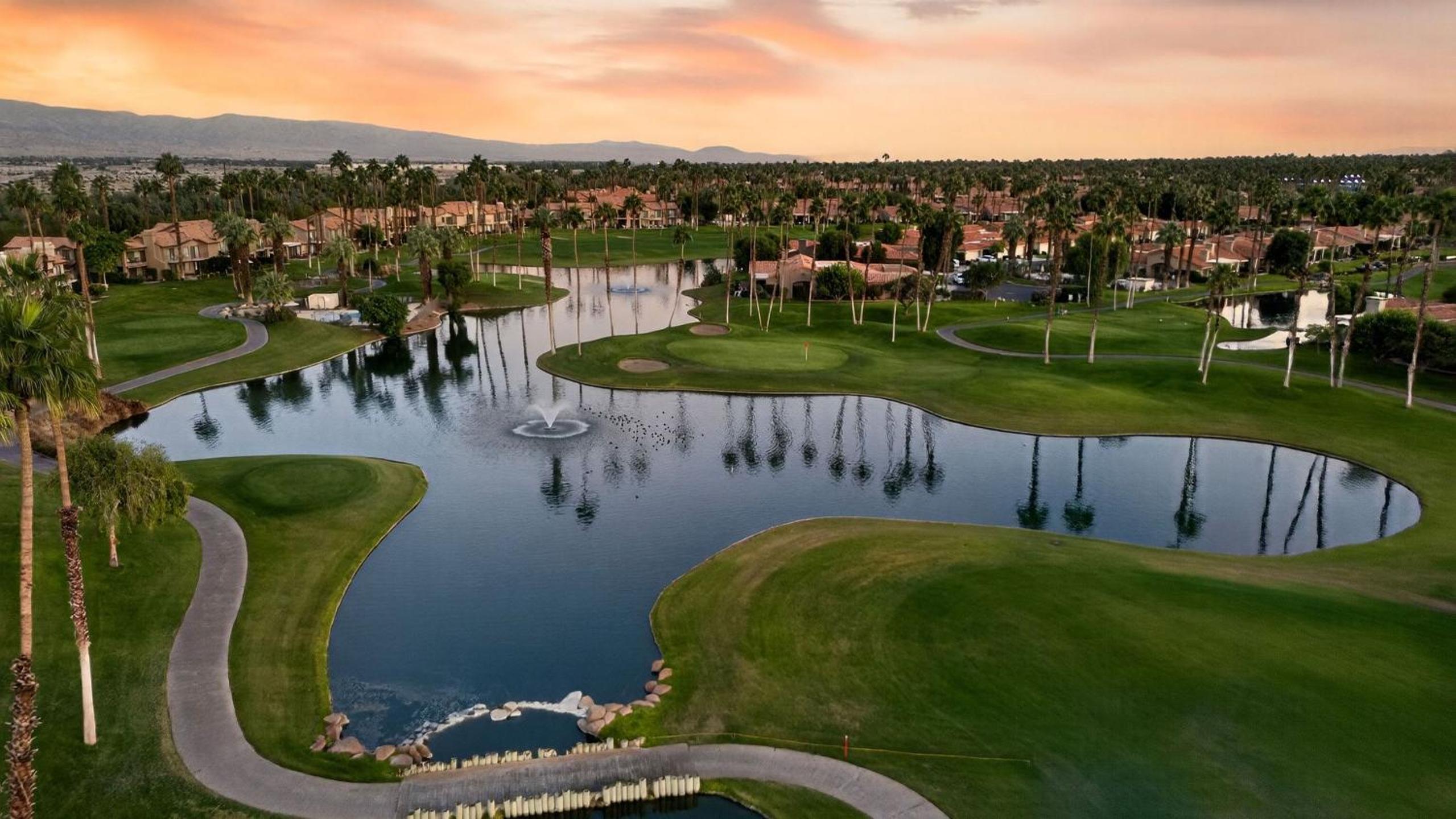 Palm Desert Fairway Condo with Firepit Grill Views Fairway Vista by AvantStay
