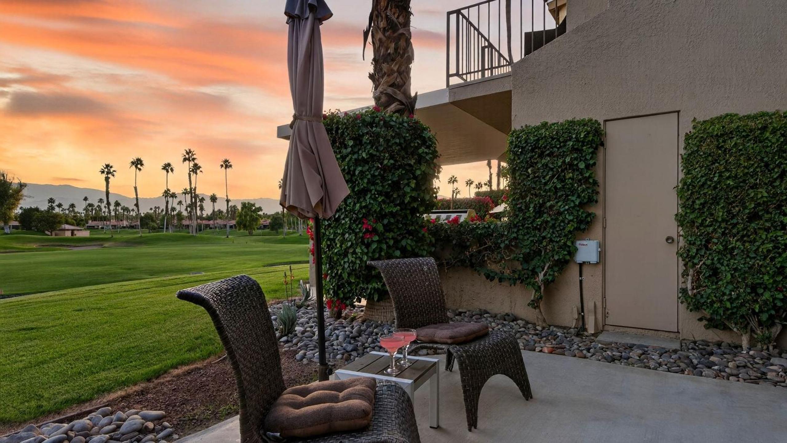 Palm Desert Fairway Condo with Firepit Grill Views Fairway Vista by AvantStay