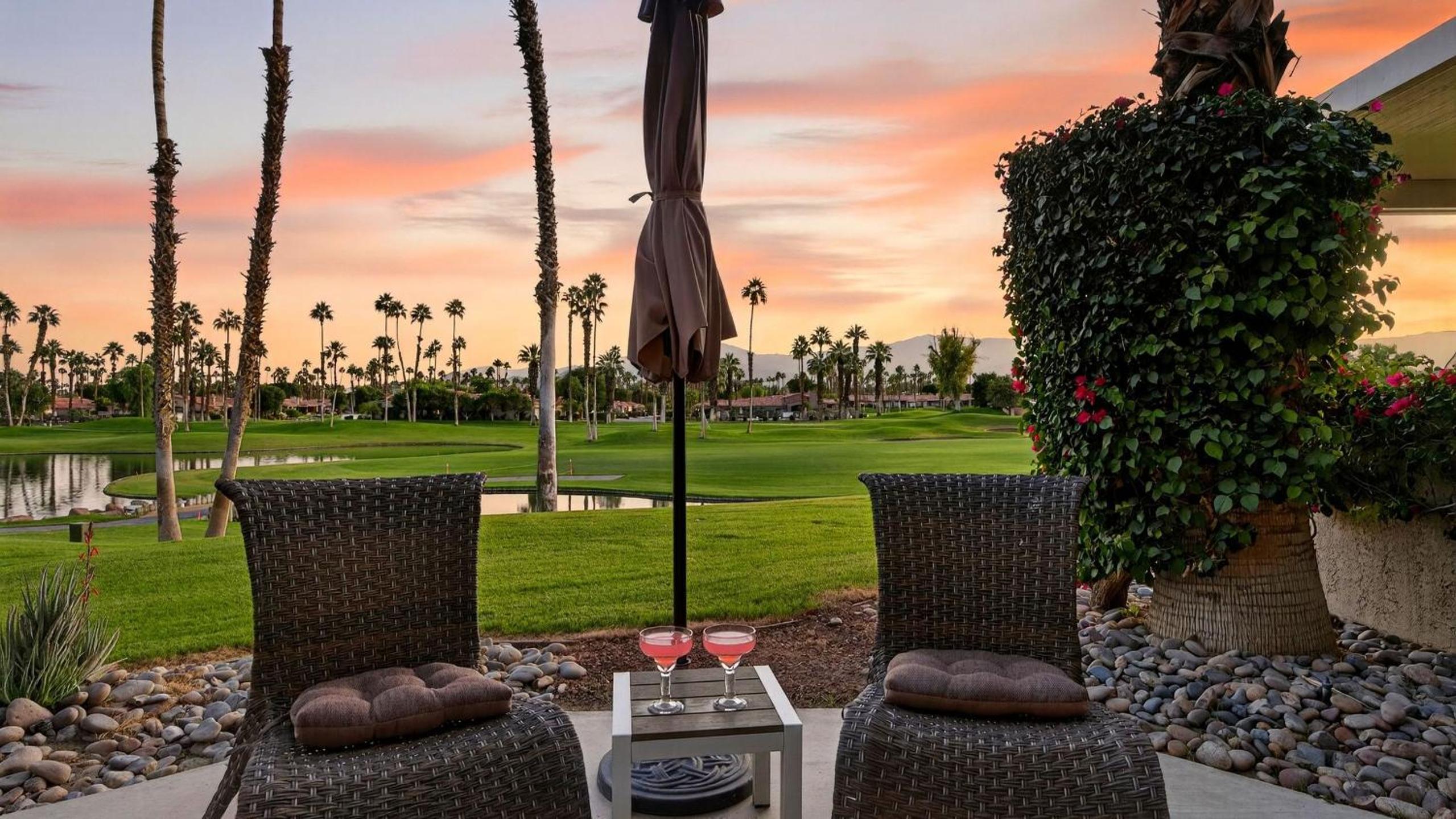 Palm Desert Fairway Condo with Firepit Grill Views Fairway Vista by AvantStay