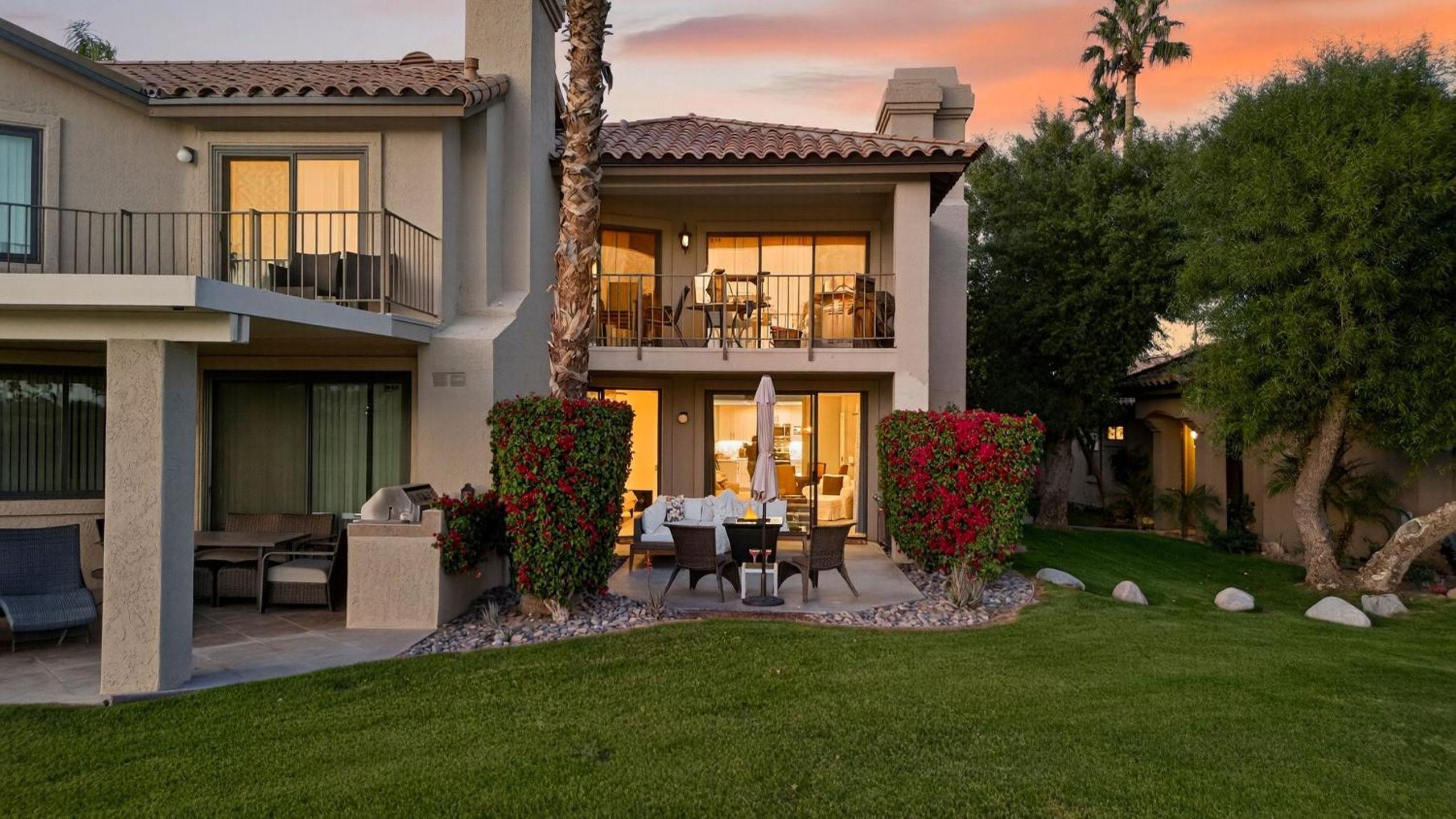 Palm Desert Fairway Condo with Firepit Grill Views Fairway Vista by AvantStay