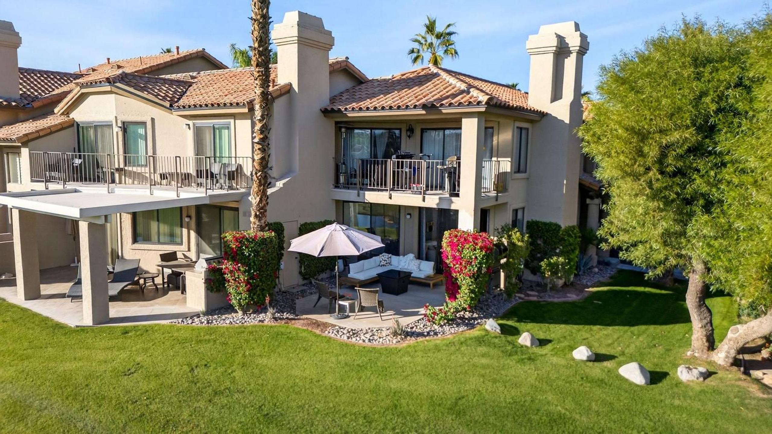 Palm Desert Fairway Condo with Firepit Grill Views Fairway Vista by AvantStay