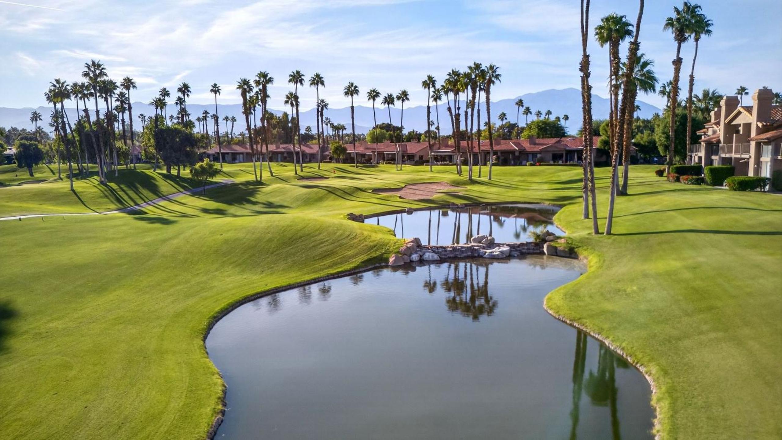 Palm Desert Fairway Condo with Firepit Grill Views Fairway Vista by AvantStay