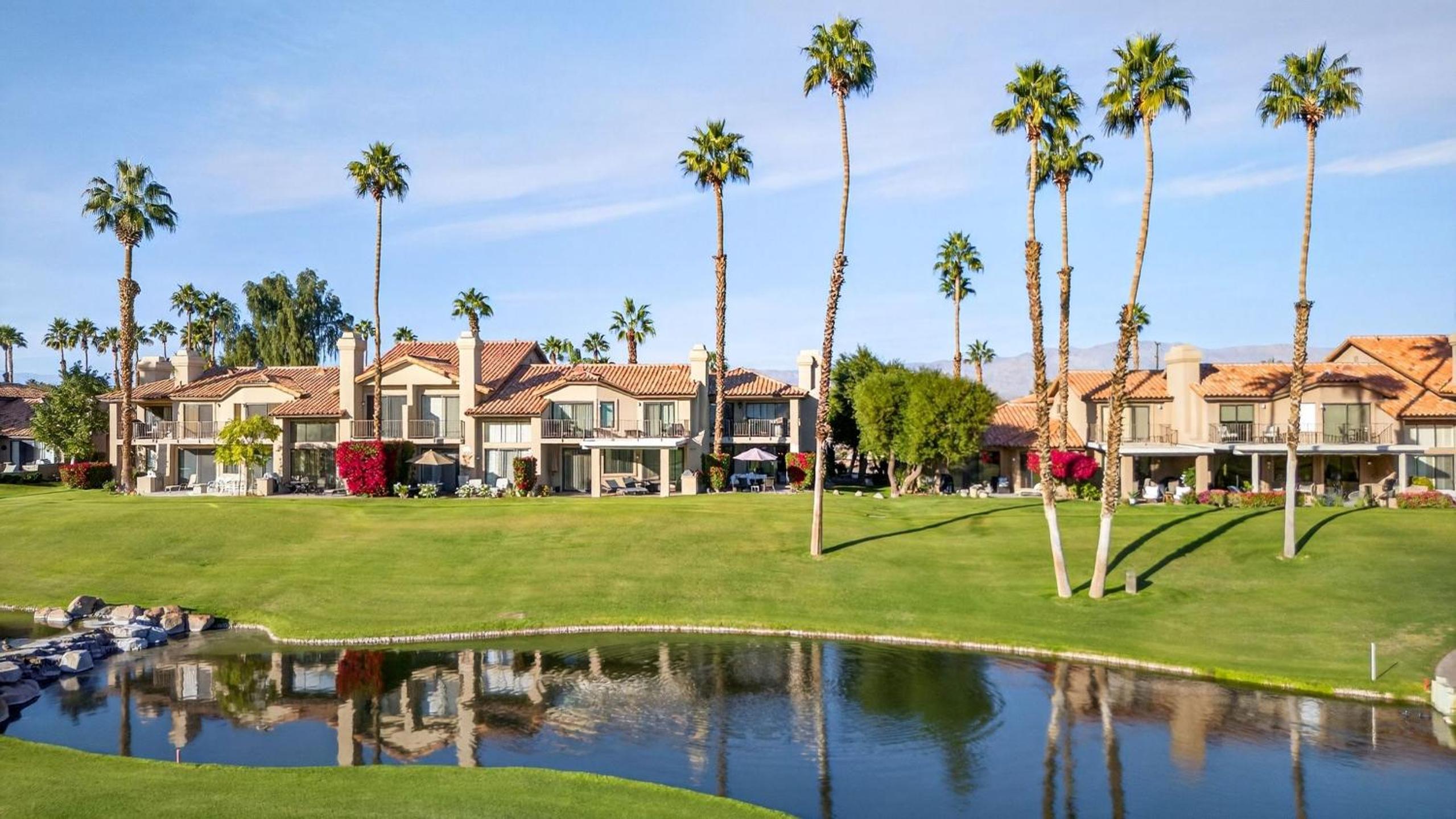Palm Desert Fairway Condo with Firepit Grill Views Fairway Vista by AvantStay