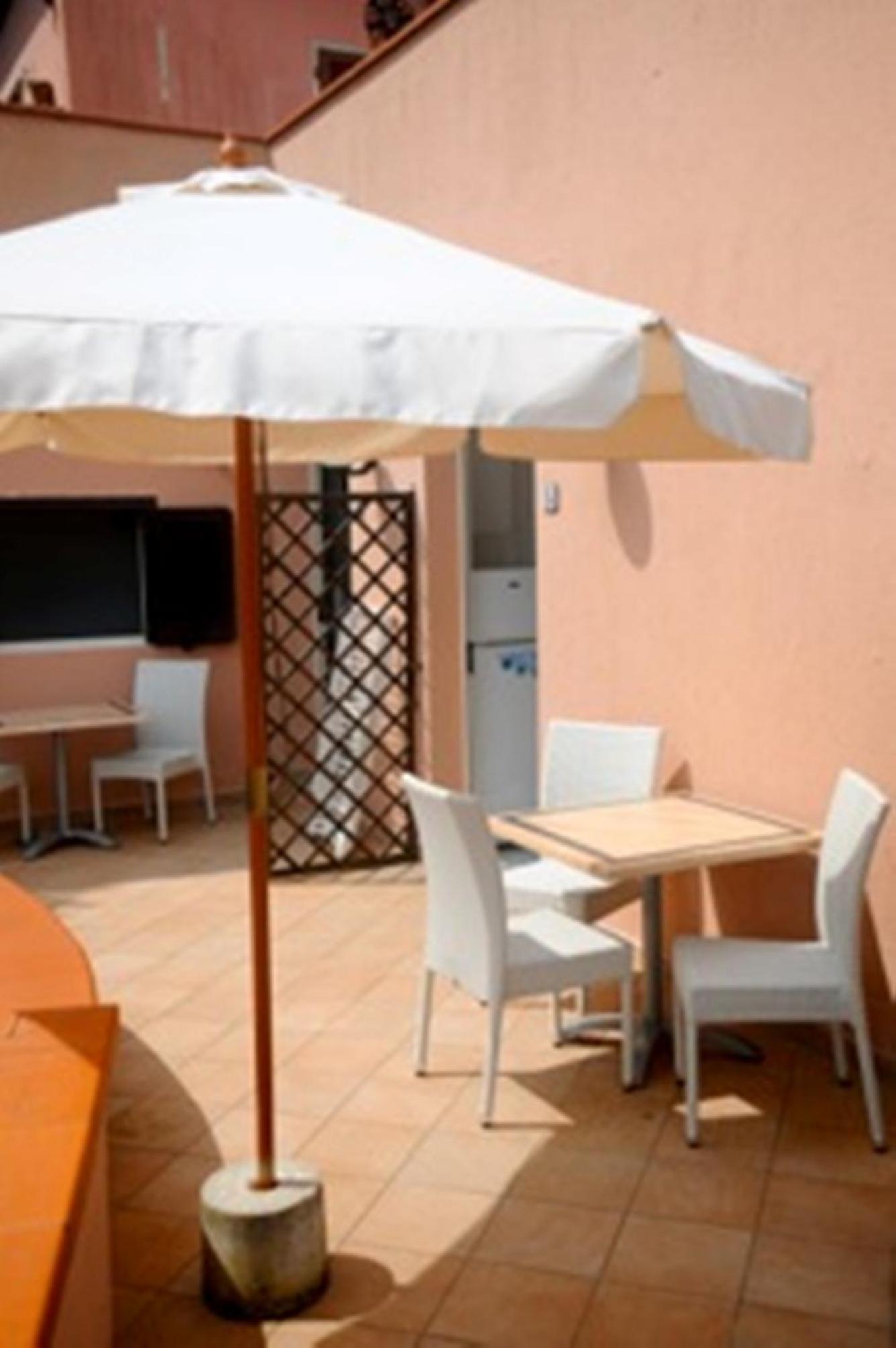 outdoor BBQ area