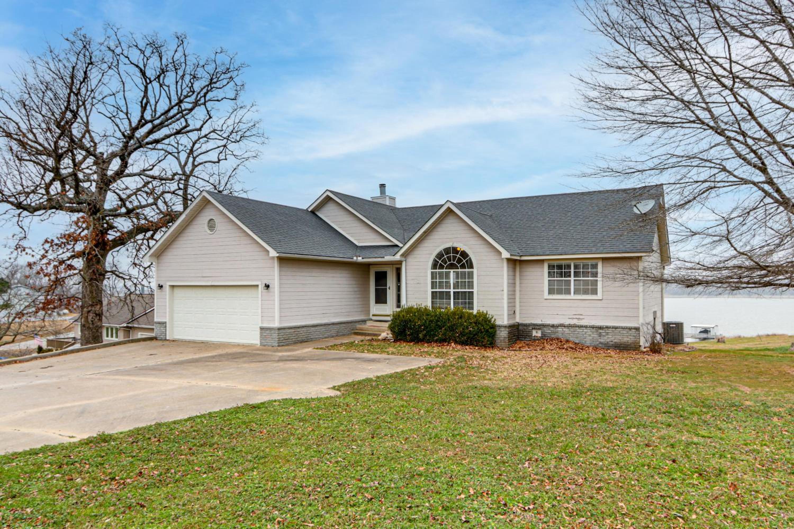 Group Friendly! Waterfront Grand Lake Home with Dock