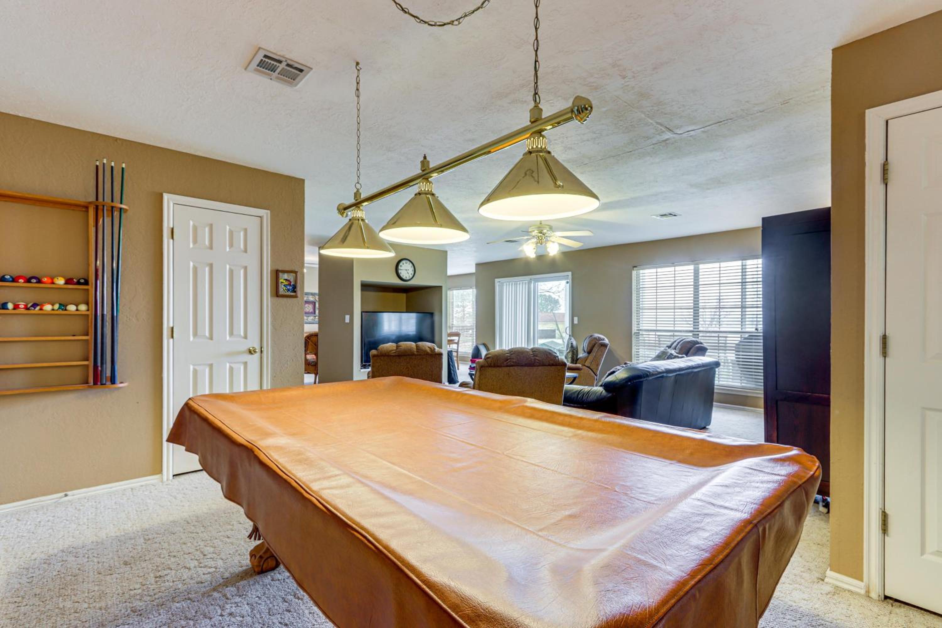 Group Friendly! Waterfront Grand Lake Home with Dock