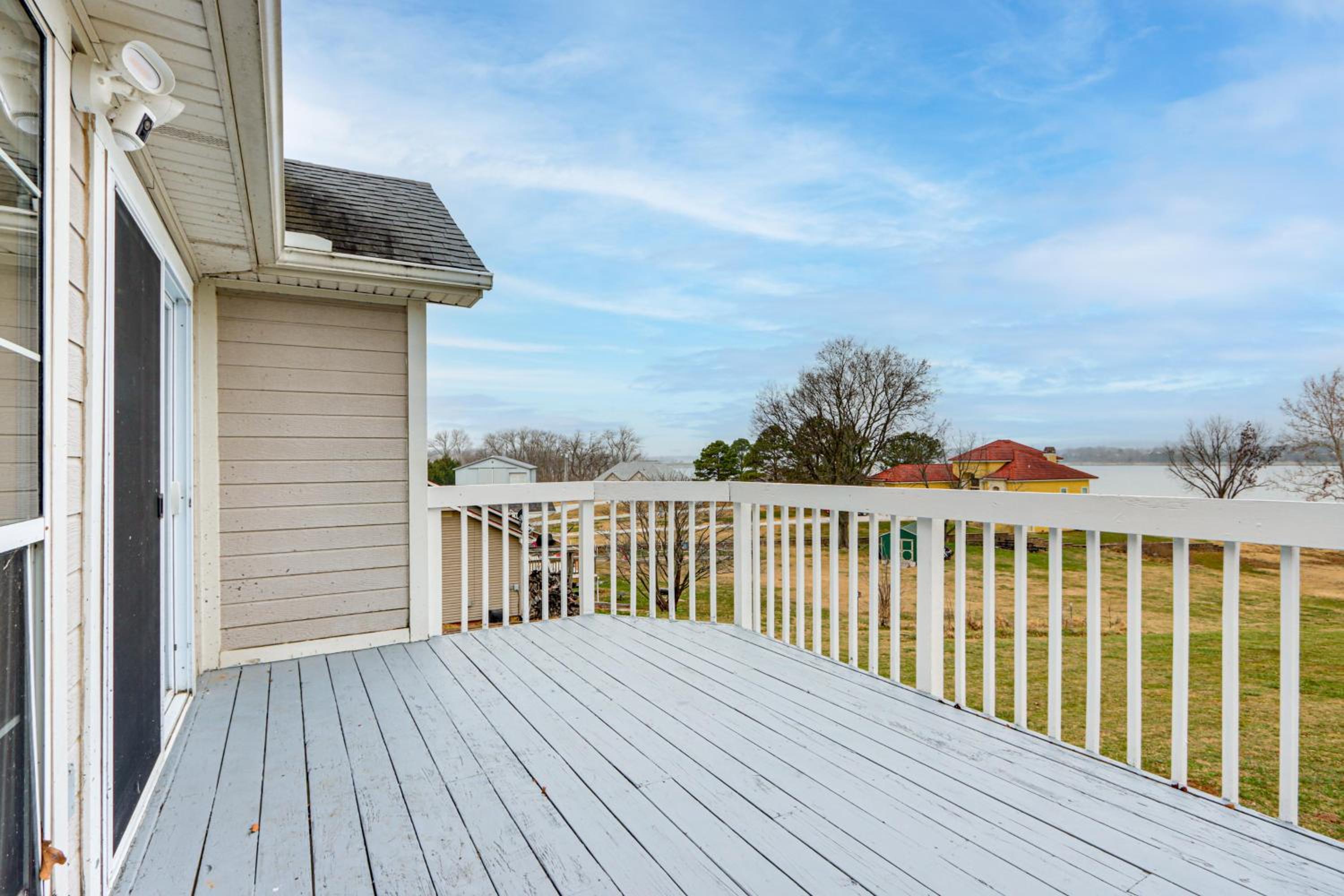 Group Friendly! Waterfront Grand Lake Home with Dock