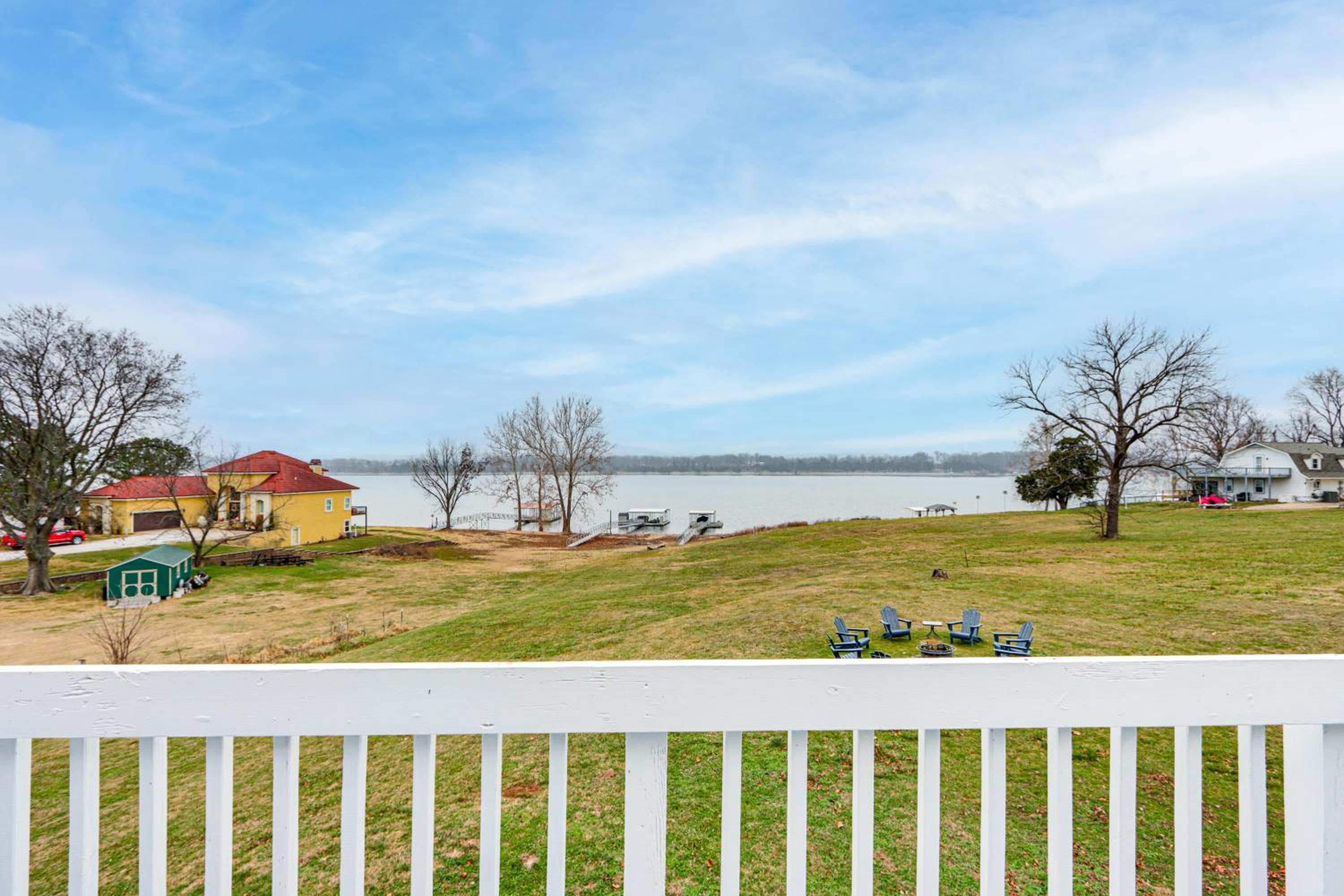 Group Friendly! Waterfront Grand Lake Home with Dock
