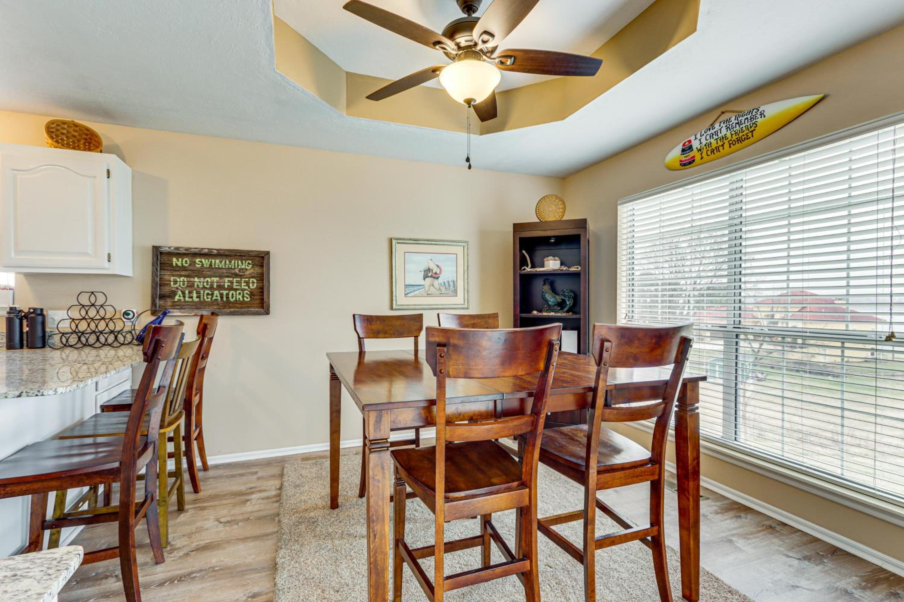 Group Friendly! Waterfront Grand Lake Home with Dock