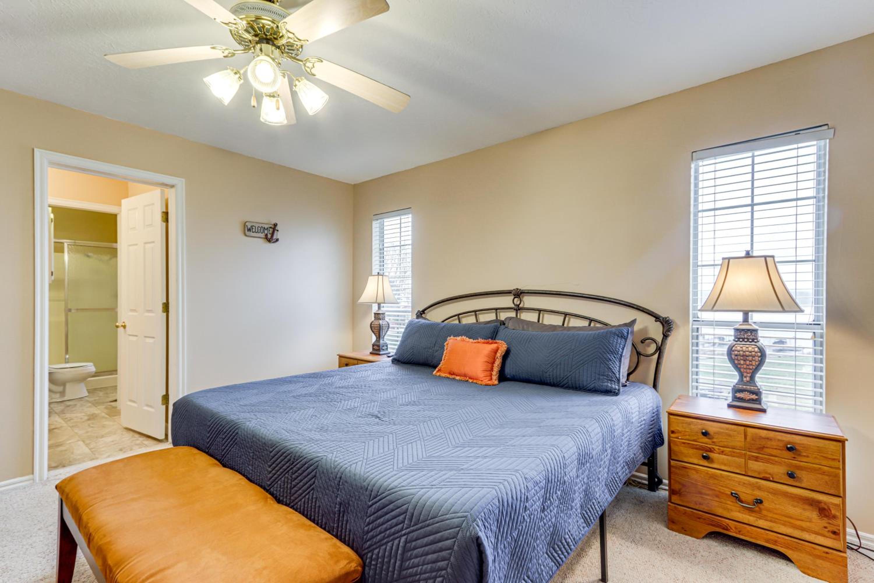 Group Friendly! Waterfront Grand Lake Home with Dock