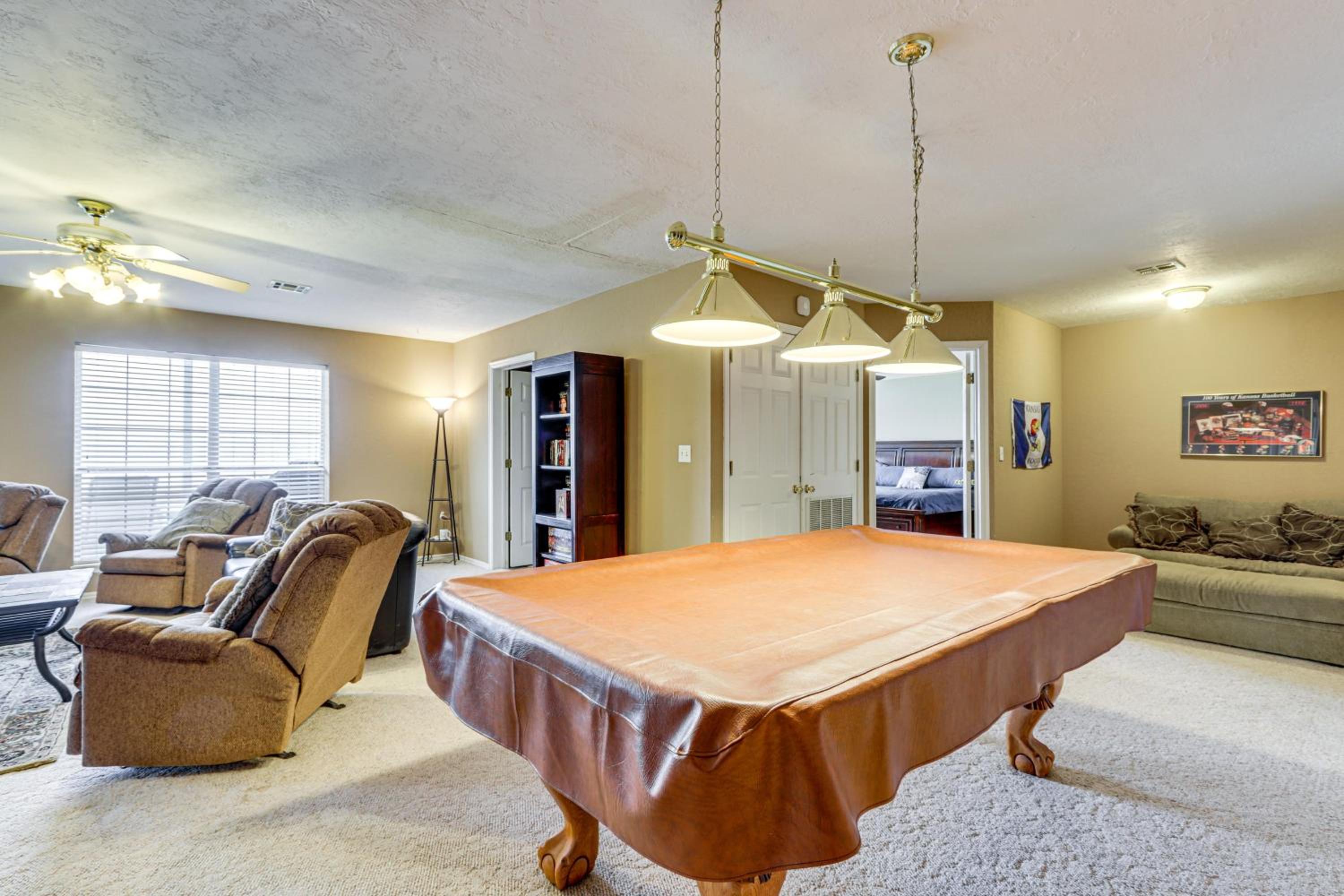 Group Friendly! Waterfront Grand Lake Home with Dock