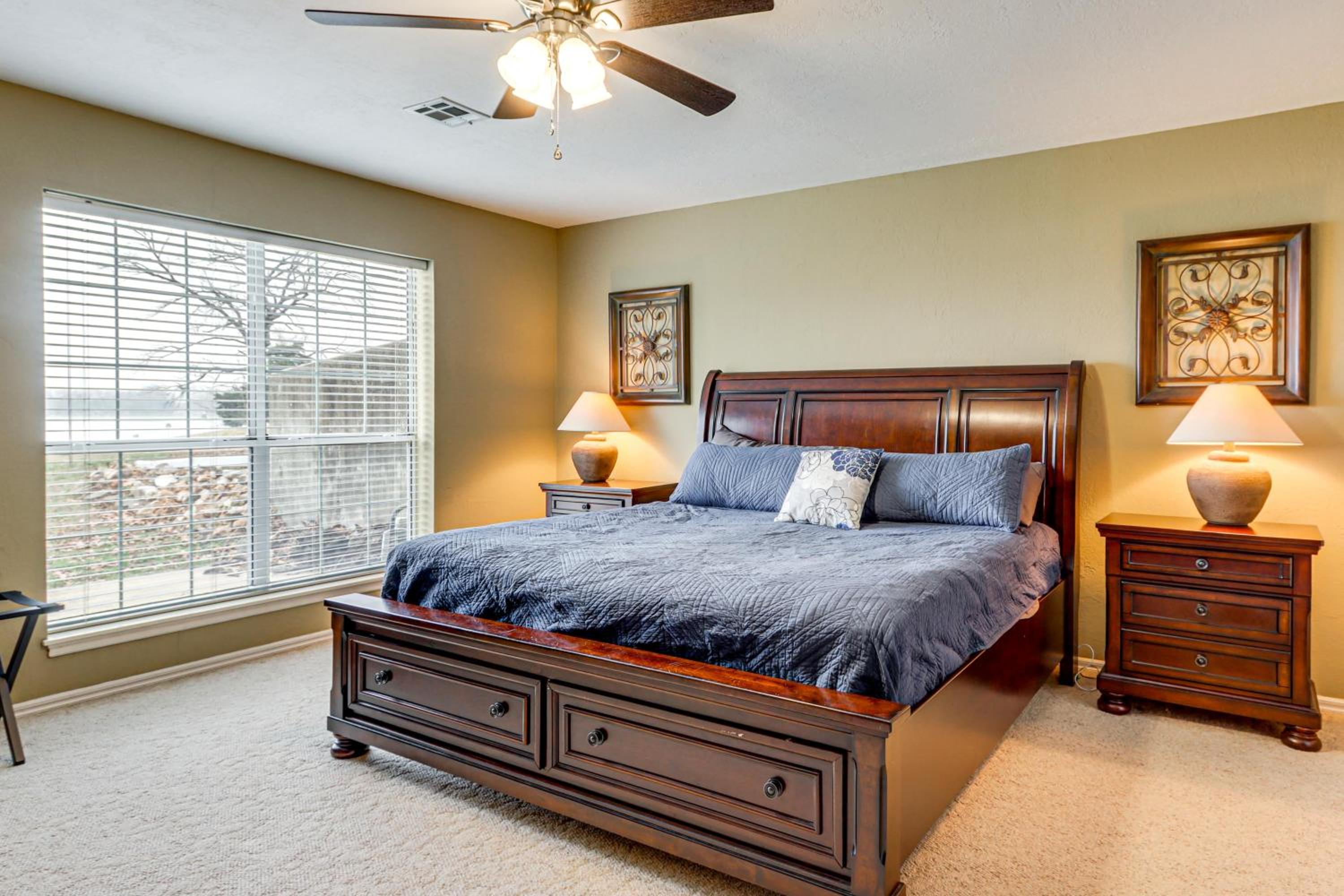 Group Friendly! Waterfront Grand Lake Home with Dock