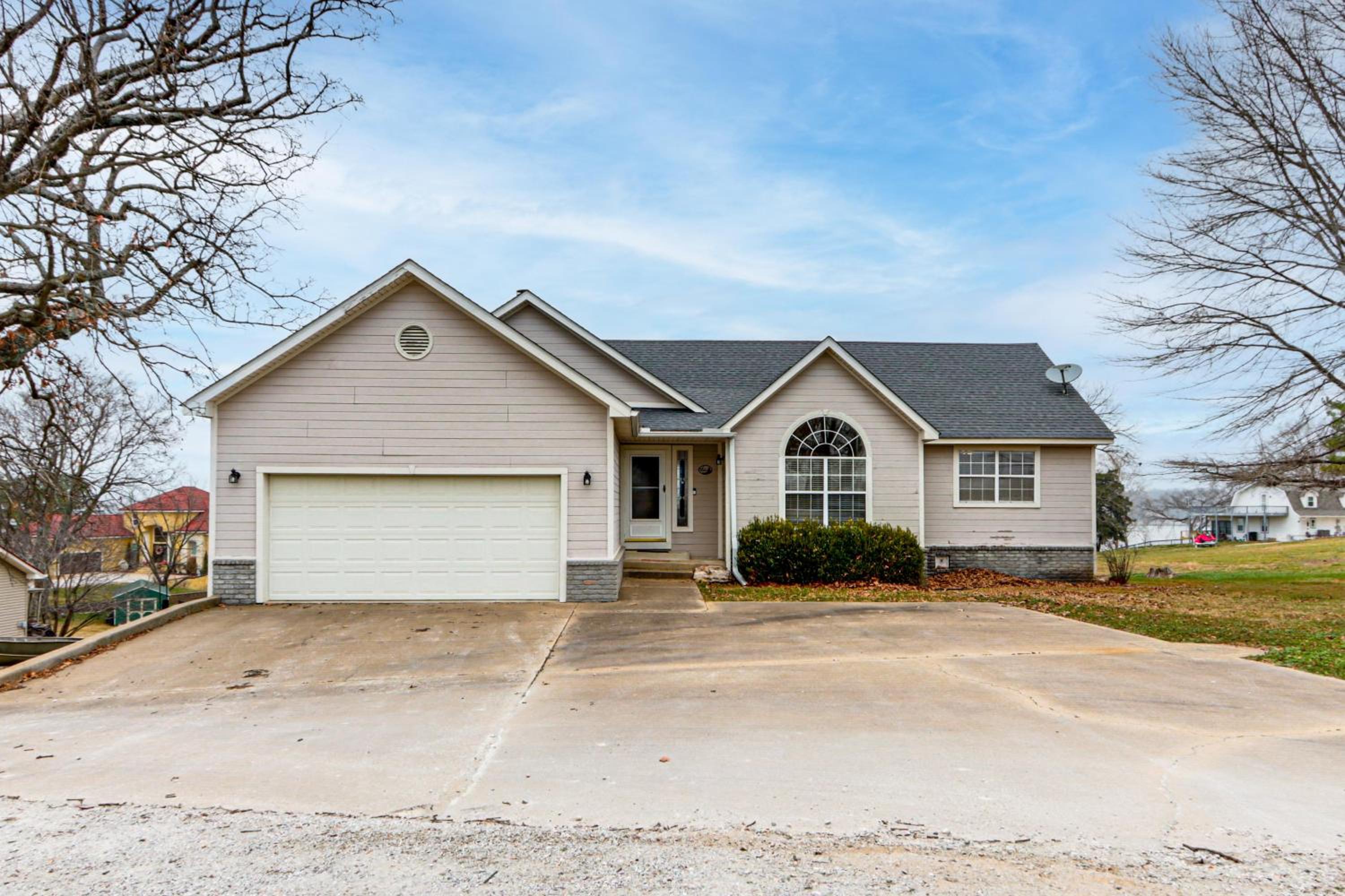 Group Friendly! Waterfront Grand Lake Home with Dock