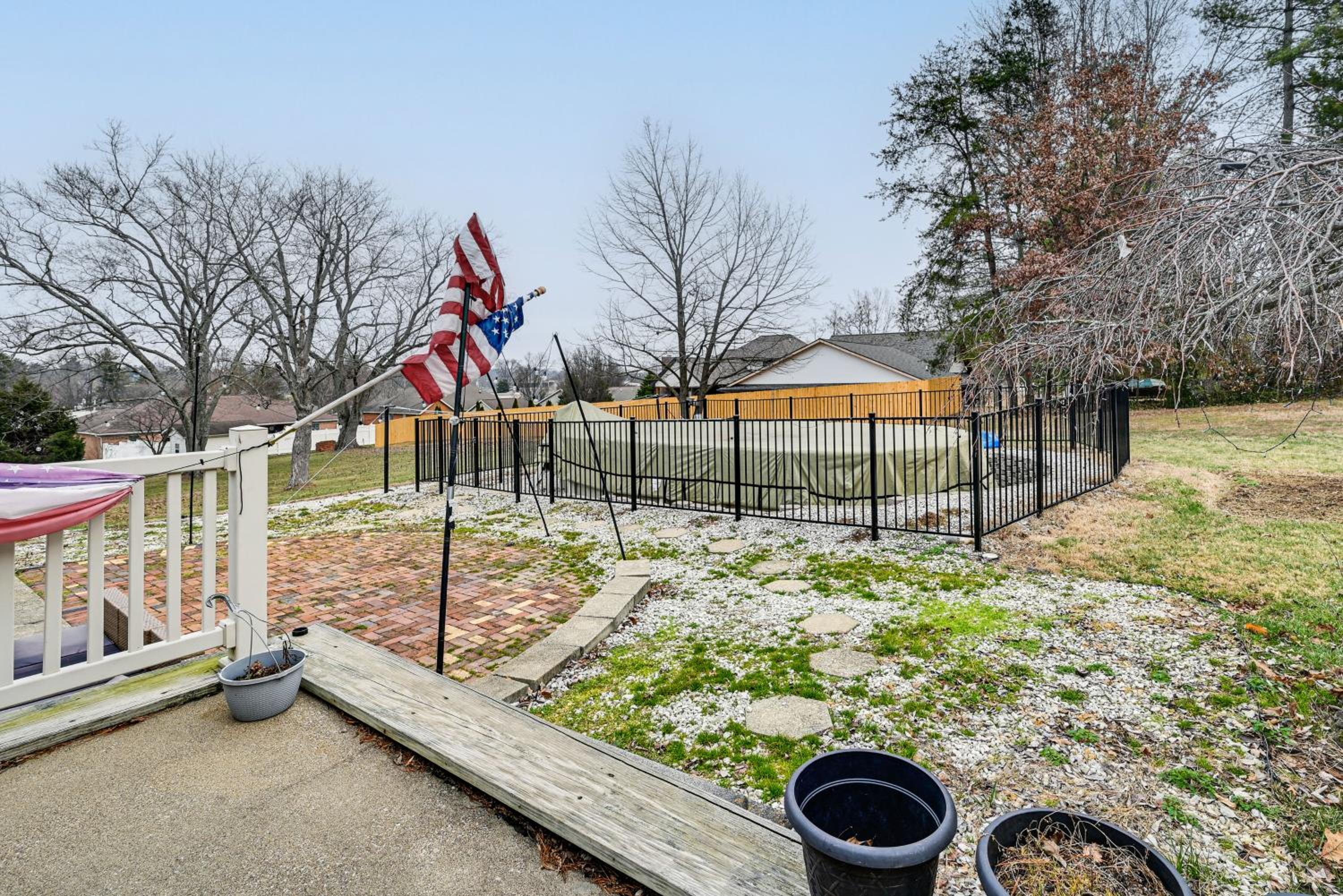 Walk to League Stadium Huntingburg Family Home!