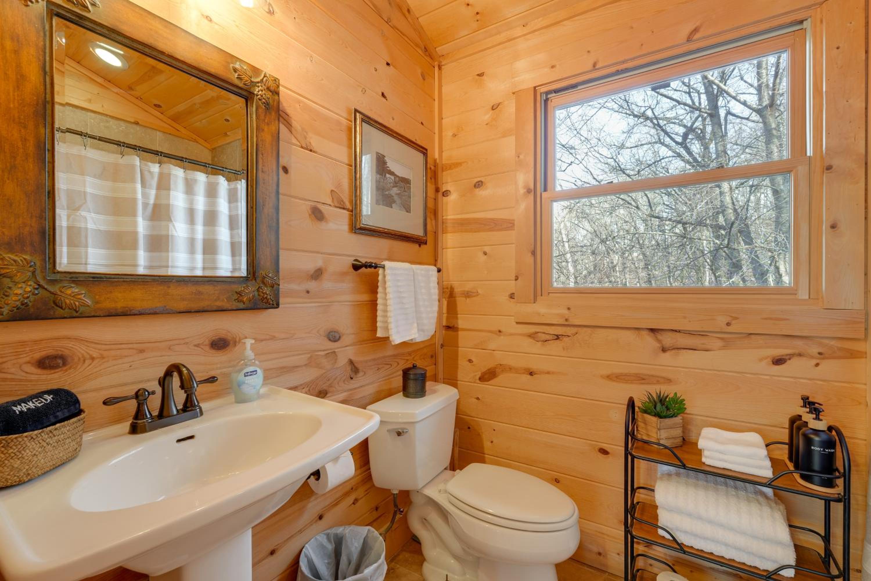 Luxe Mtn-View Cabin with Resort Perks in Jasper!