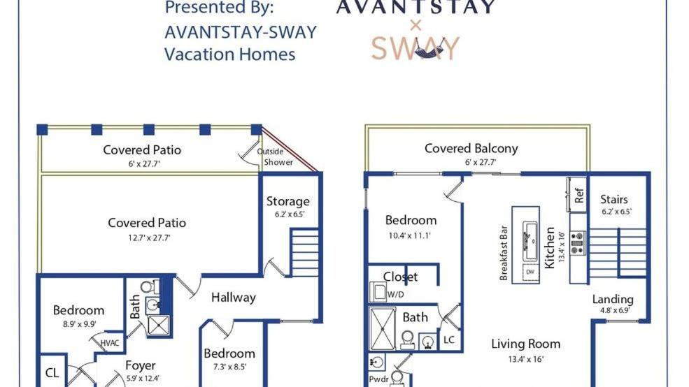 Modern Coastal Home w Balcony Views Firepit Prime Port A Location Casa Blanca by AvantStay
