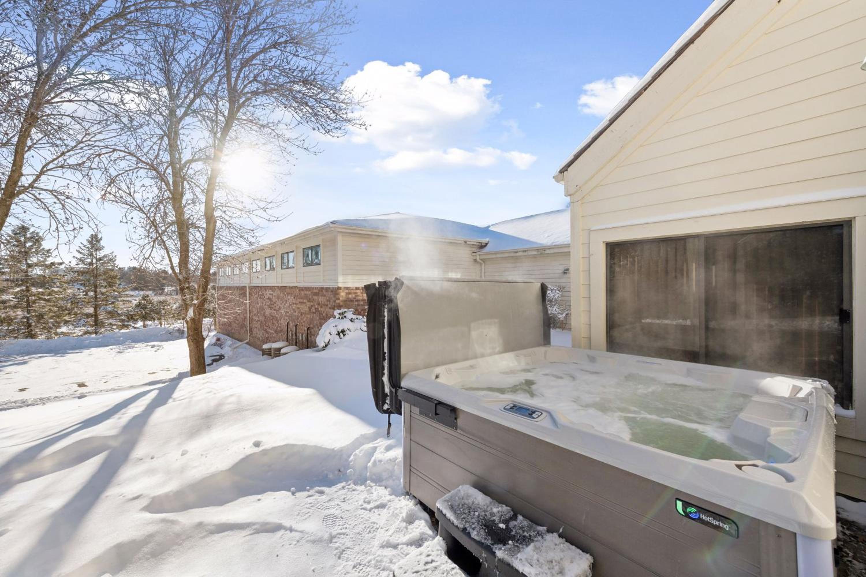 Luxe Long Lake Estate! Courts, Pool and Game Room