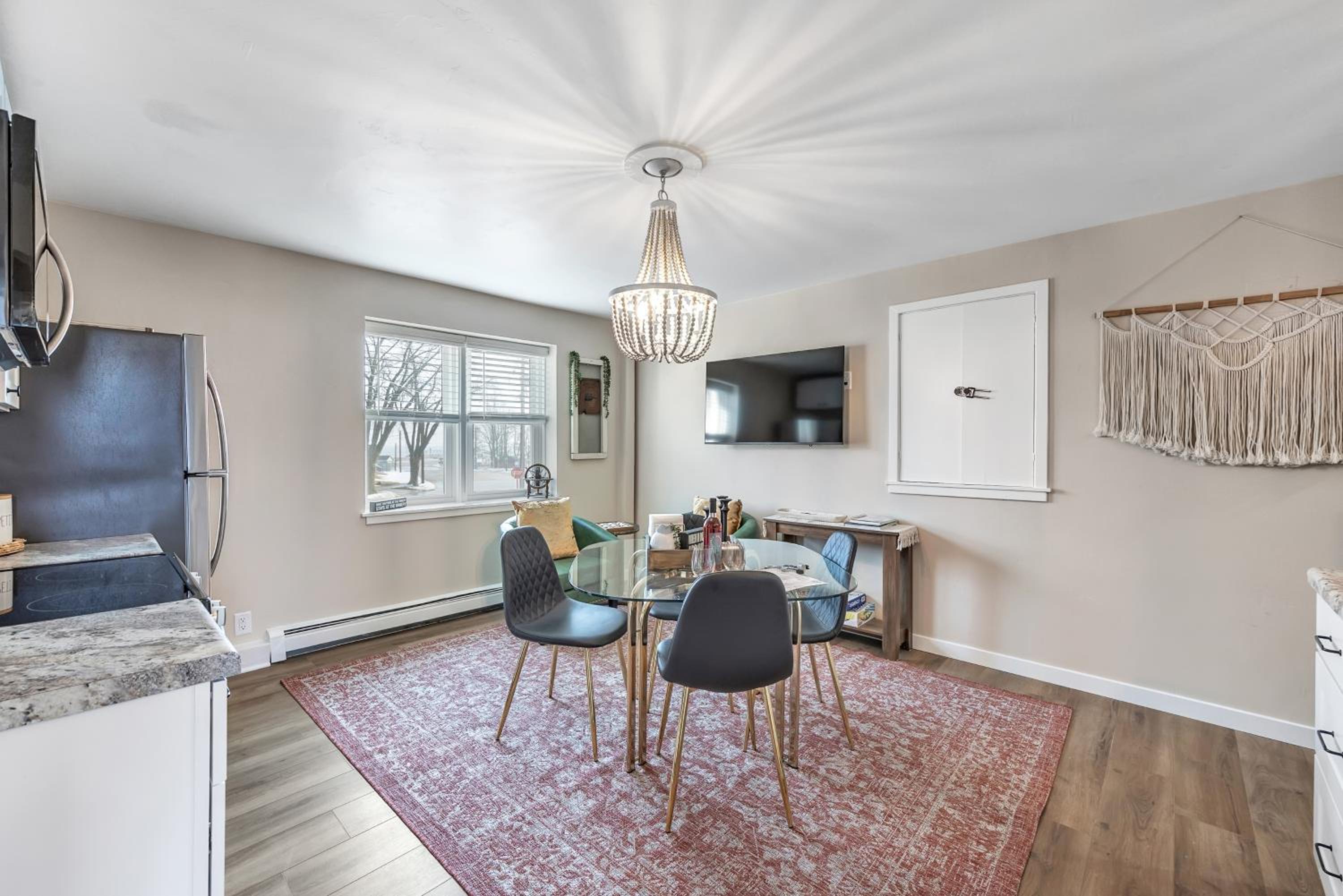 Newly renovated, we are the perfect location!!!
