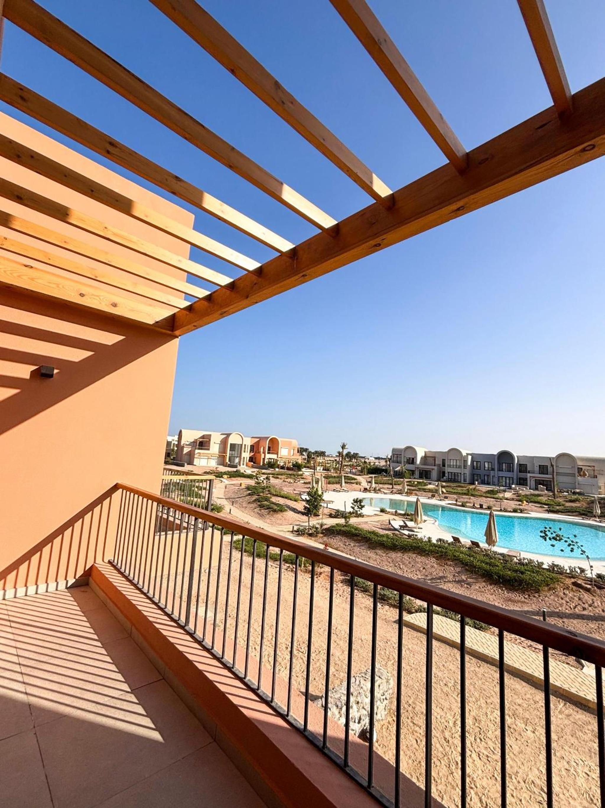 Boho Beach Chalet in El Gouna with pool access