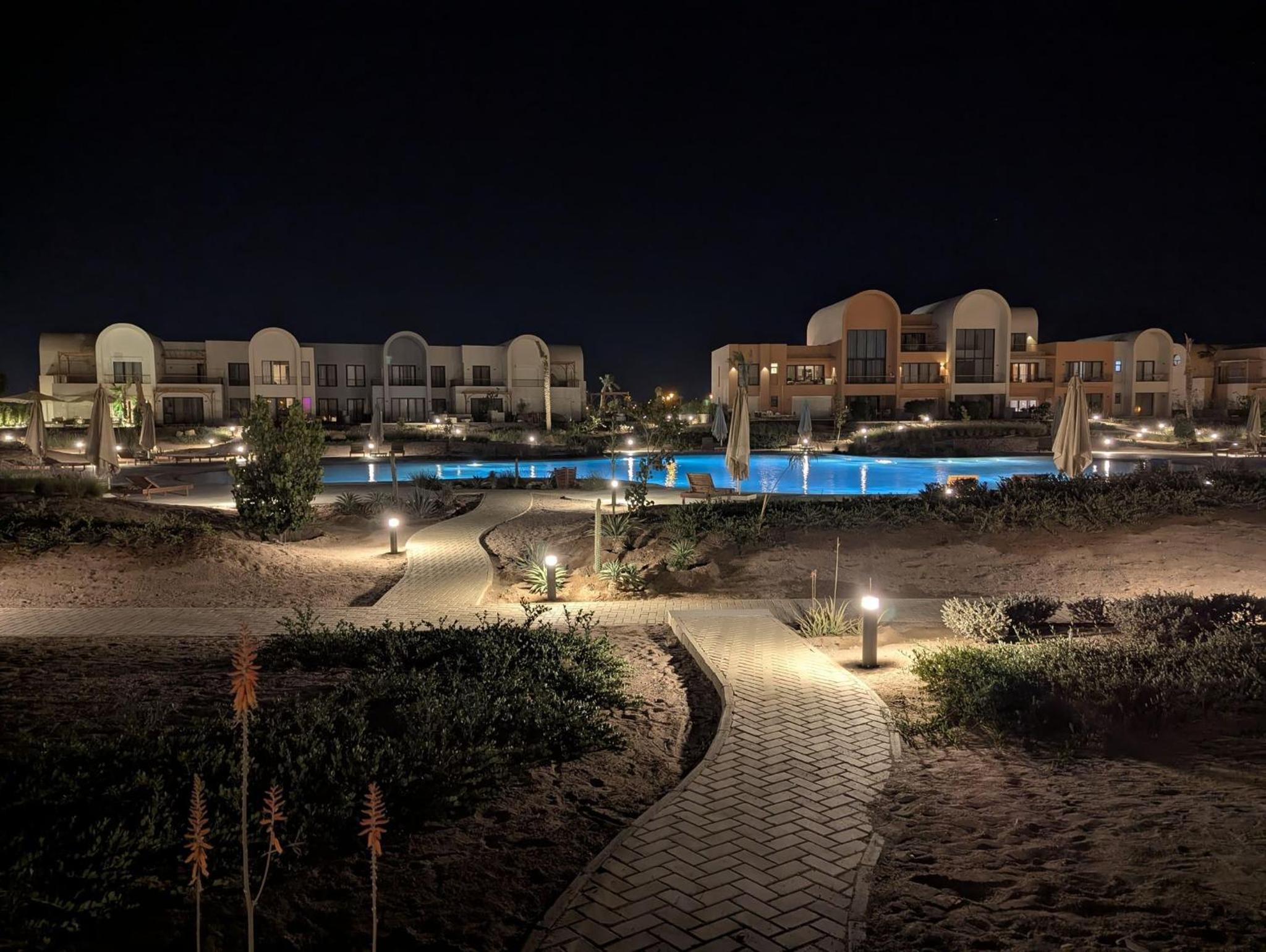 Boho Beach Chalet in El Gouna with pool access