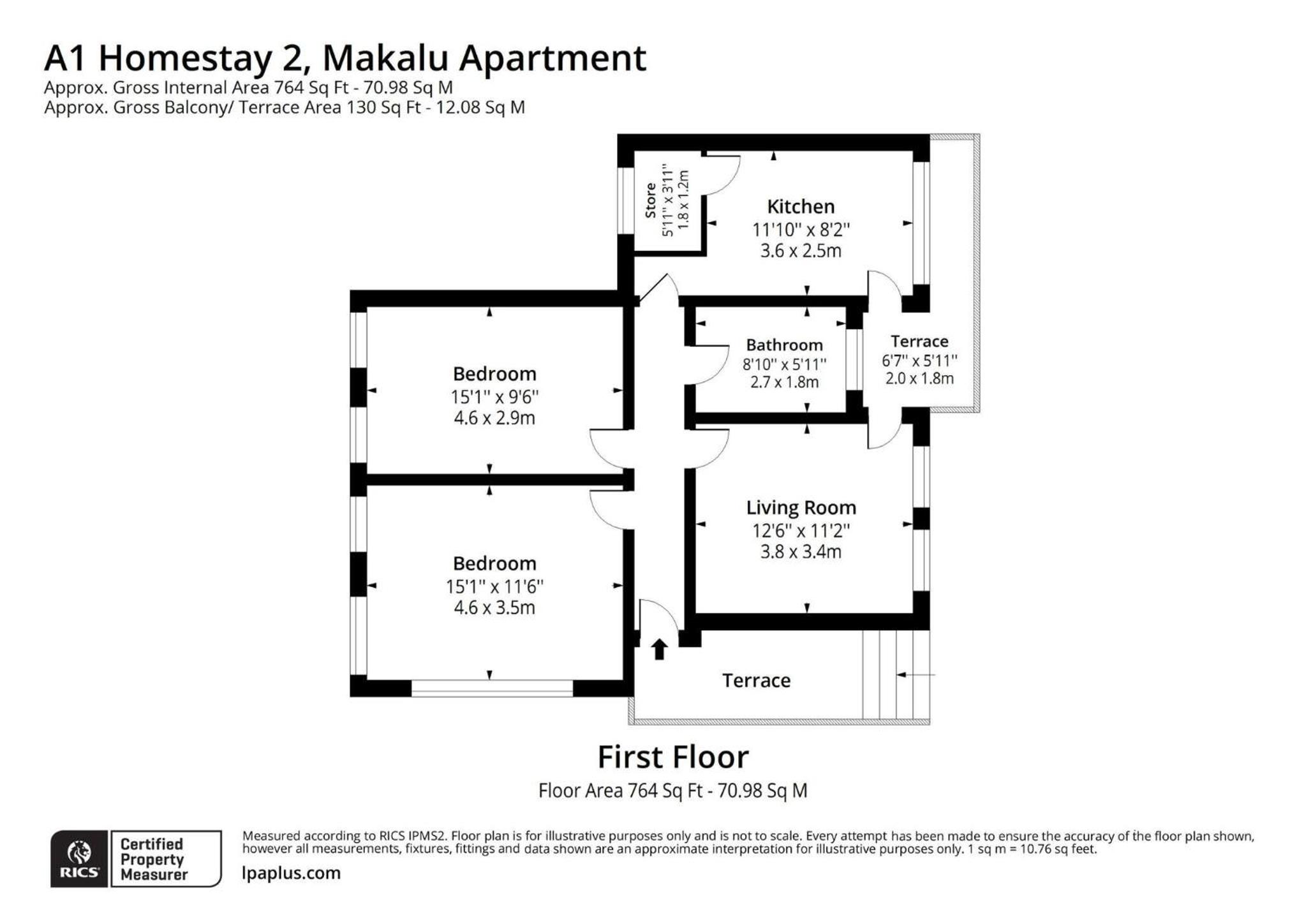 Makalu Apartment 2BHK Thamel 5 min walk 1st Floor