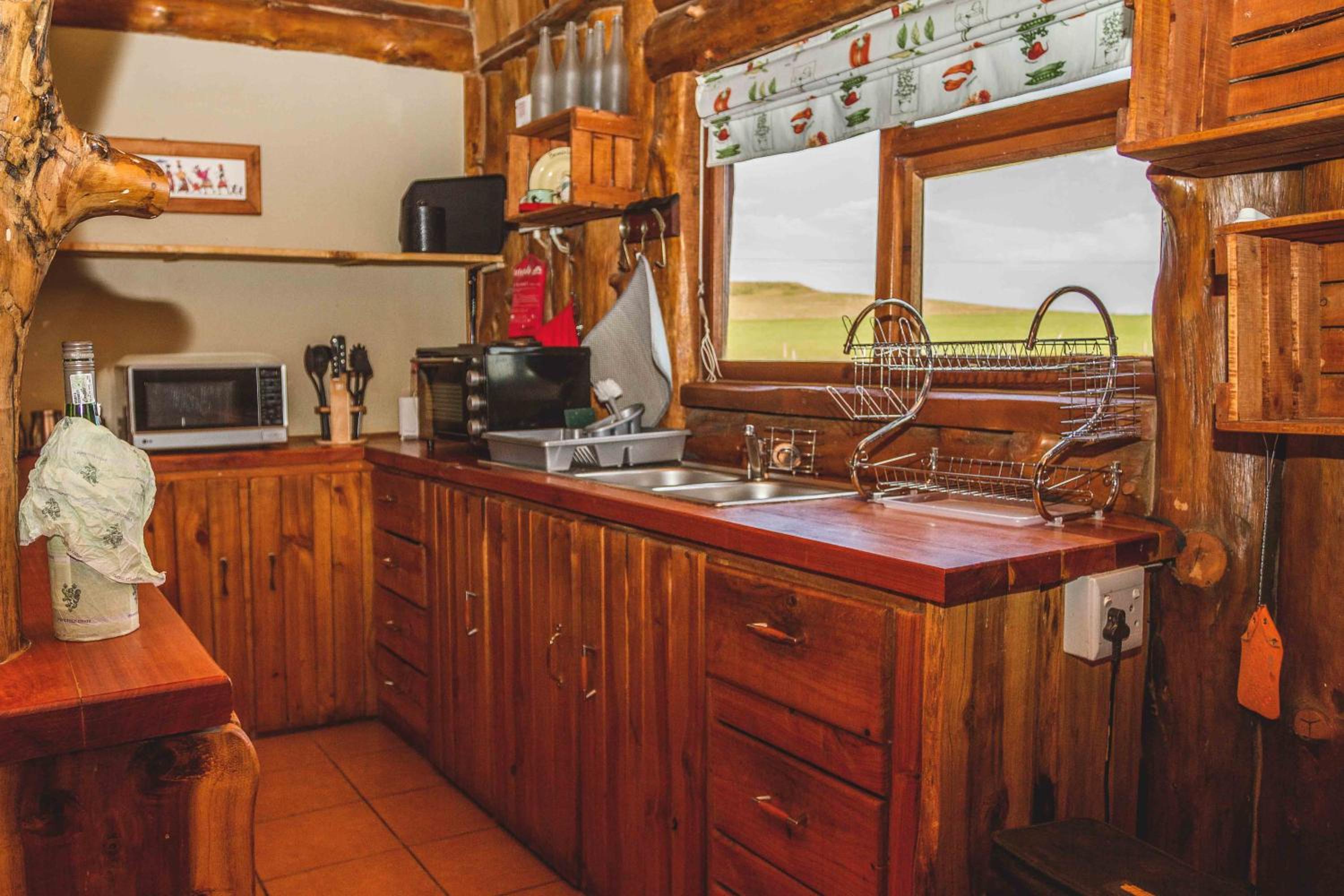 A Log Home at Buffalo Creek