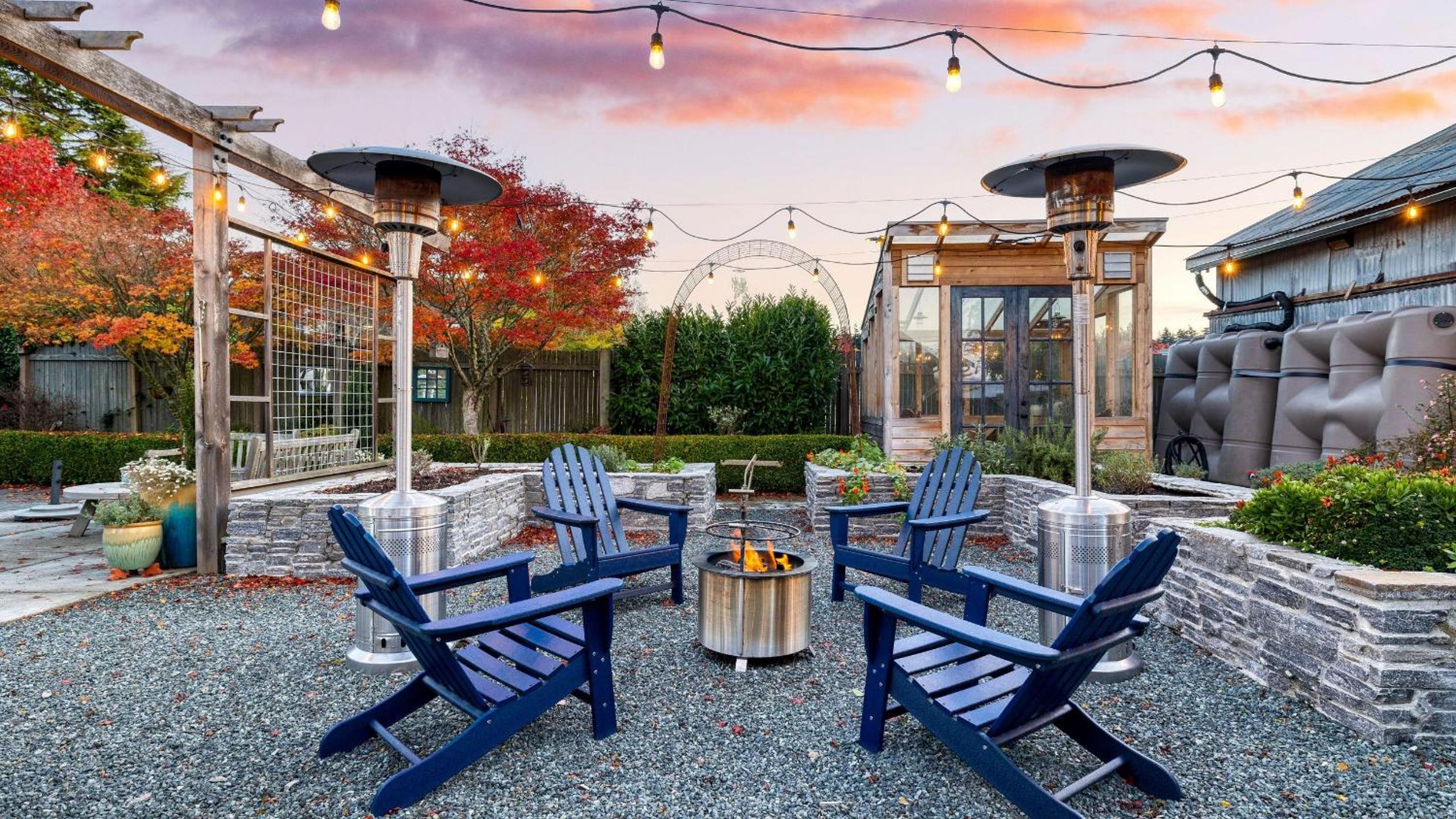 3-Home Coastal Retreat w Sauna Firepit Greenhouse Seabright Haven by AvantStay