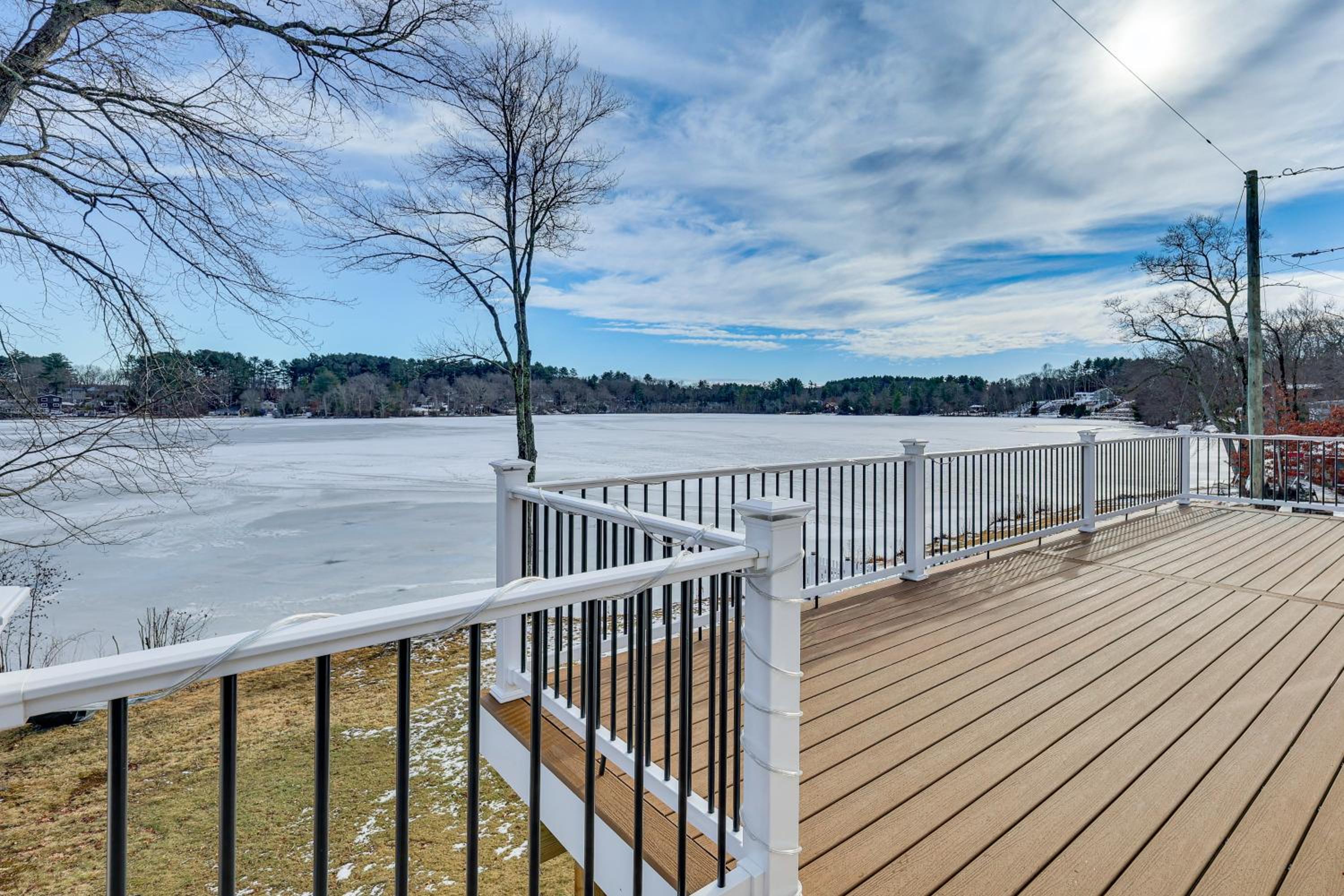 Winter on the Water Warm and Cozy Thompson Retreat!