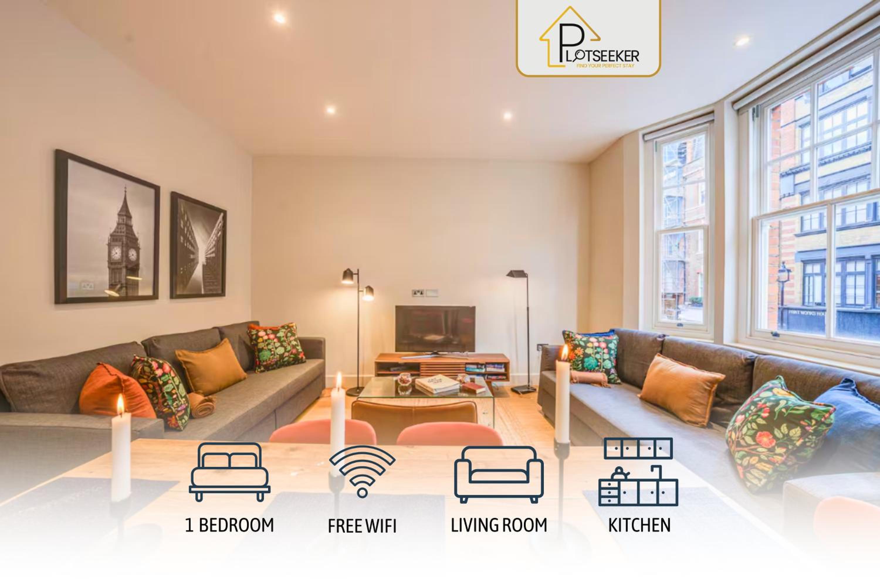 Fitzrovia Apartments 3BR Sleeps 18 Oxford