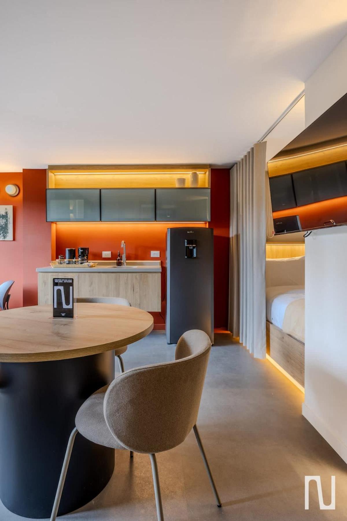 NOK 1BR Loft with Private stylish Balcony