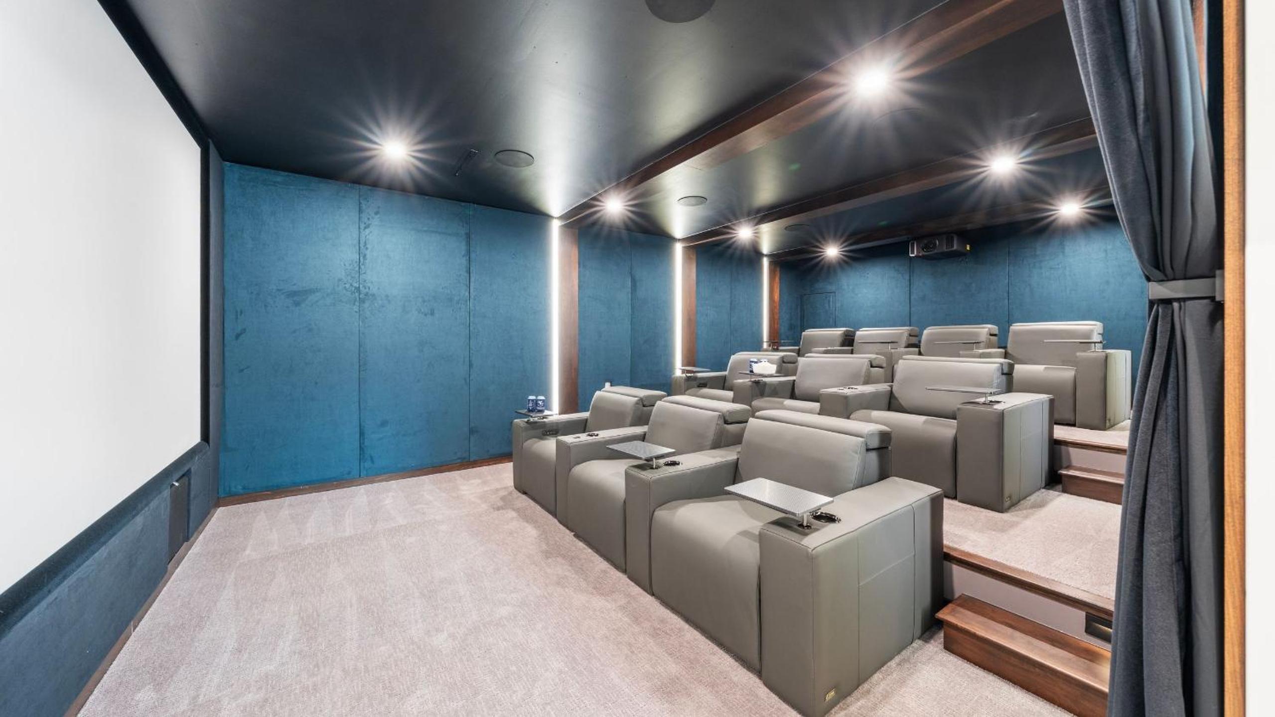 Modern Oasis w Pool Hot Tub Rooftop Deck Home Theater Mariposa Retreat by AvantStay