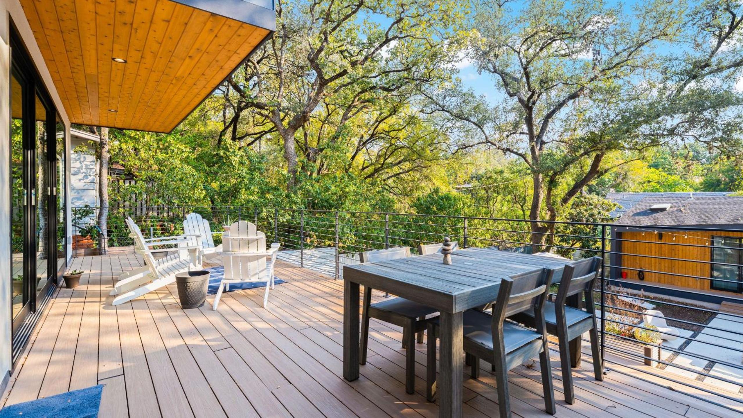 Modern Oasis w Pool Hot Tub Rooftop Deck Home Theater Mariposa Retreat by AvantStay